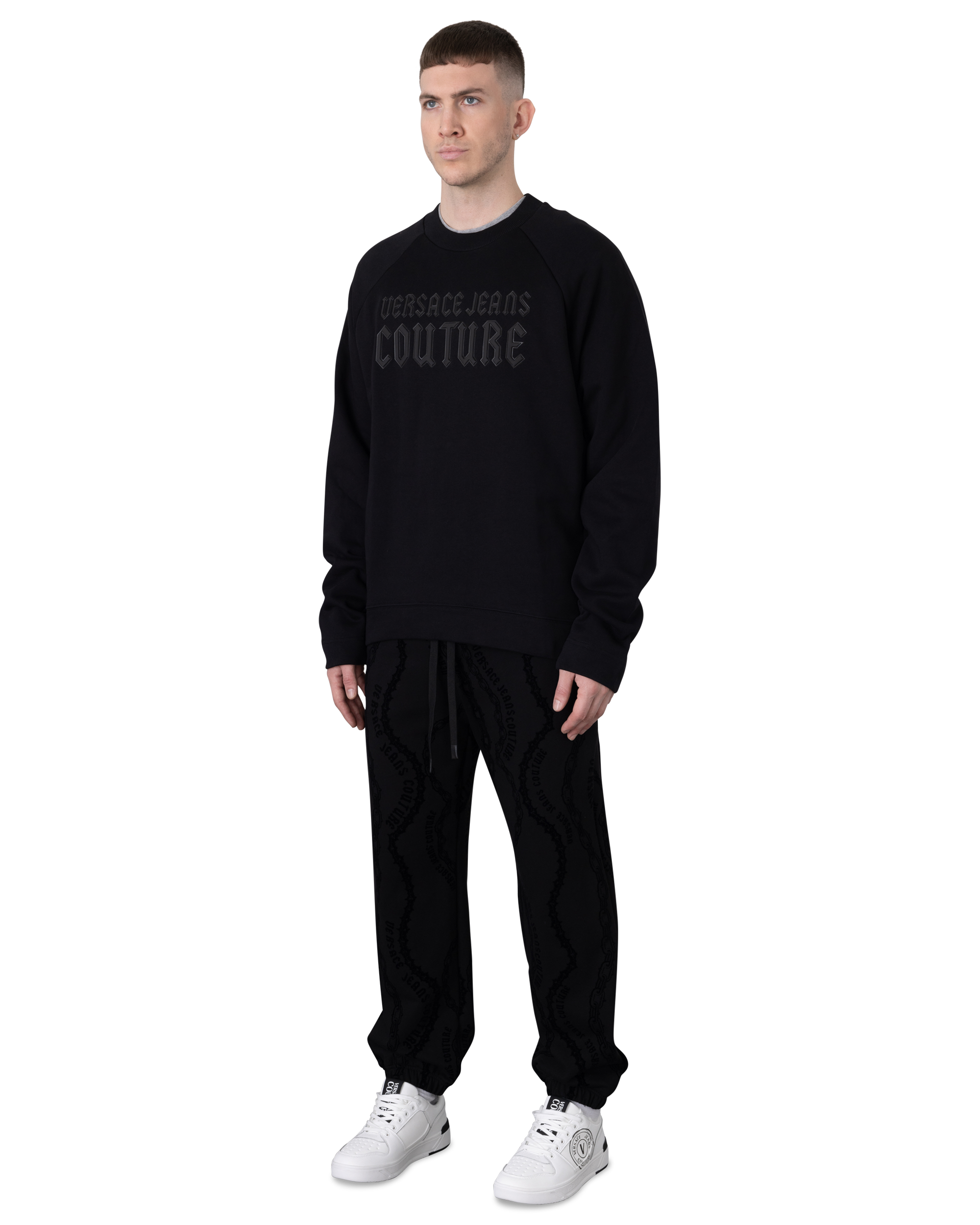 Gothic Logo Relax-Fit Sweatshirt