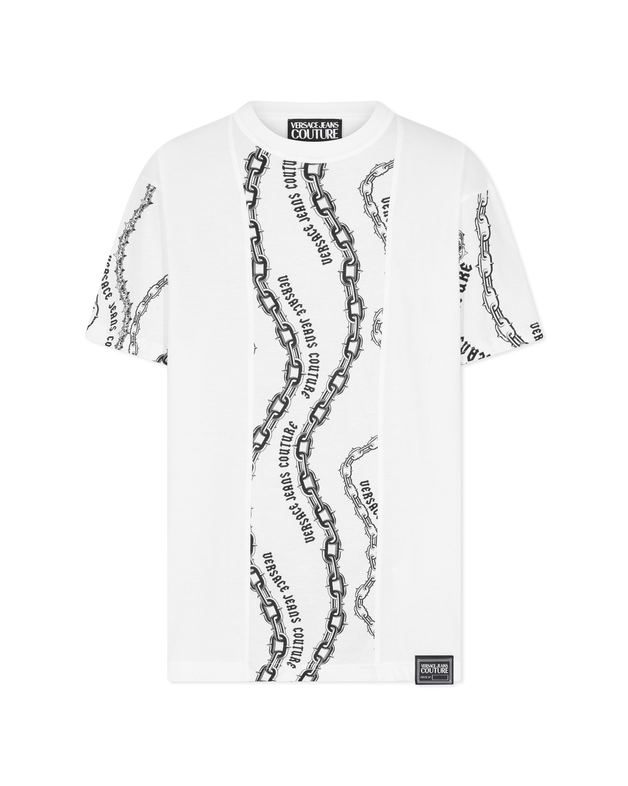 Chain Couture Panel T-Shirt