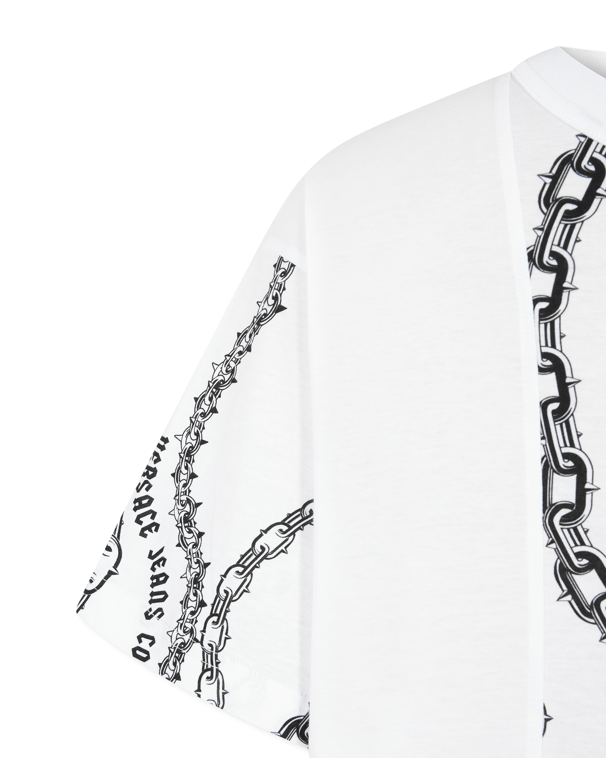 Chain Couture Panel T-Shirt