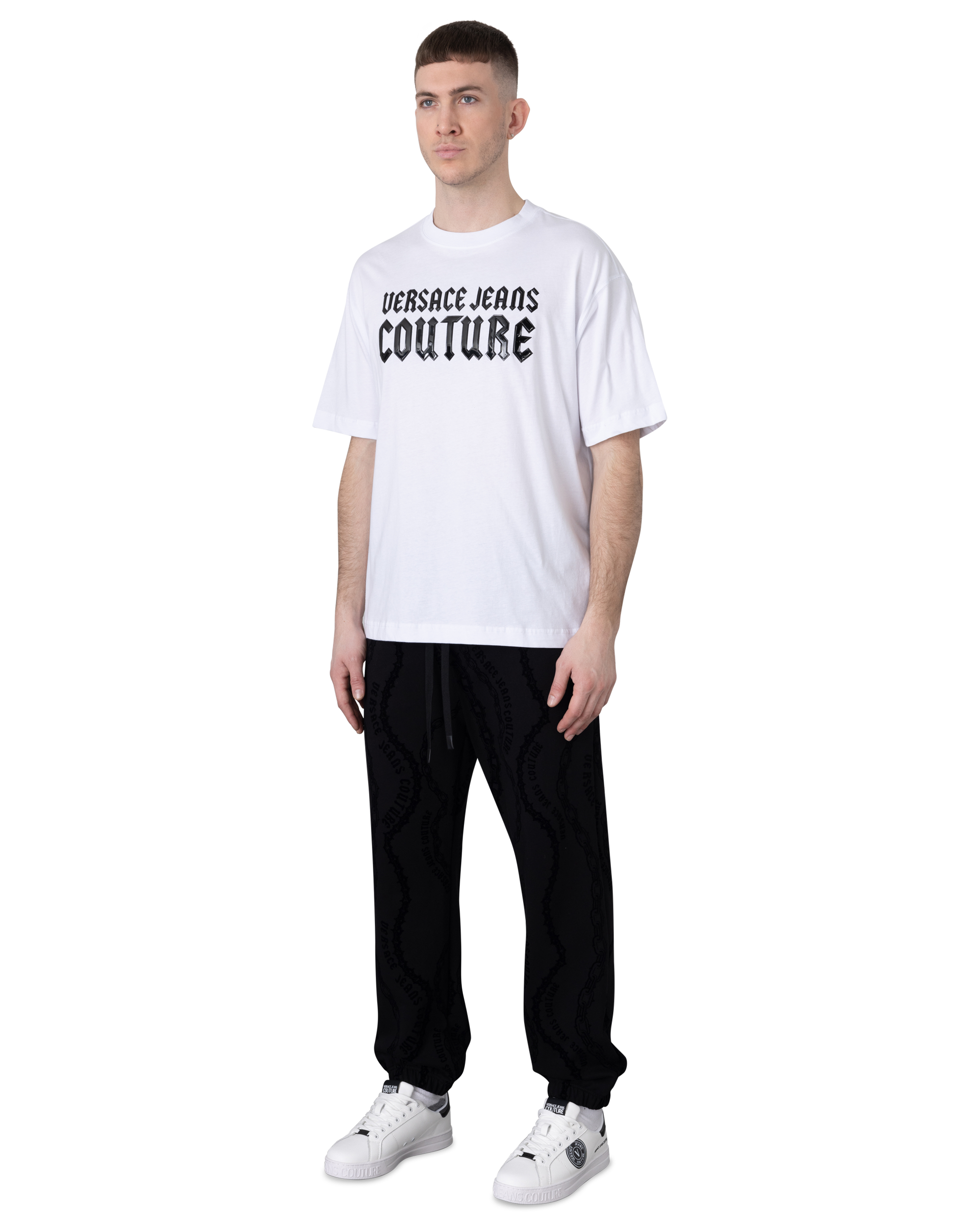 Gothic Logo Relaxed-Fit T-Shirt