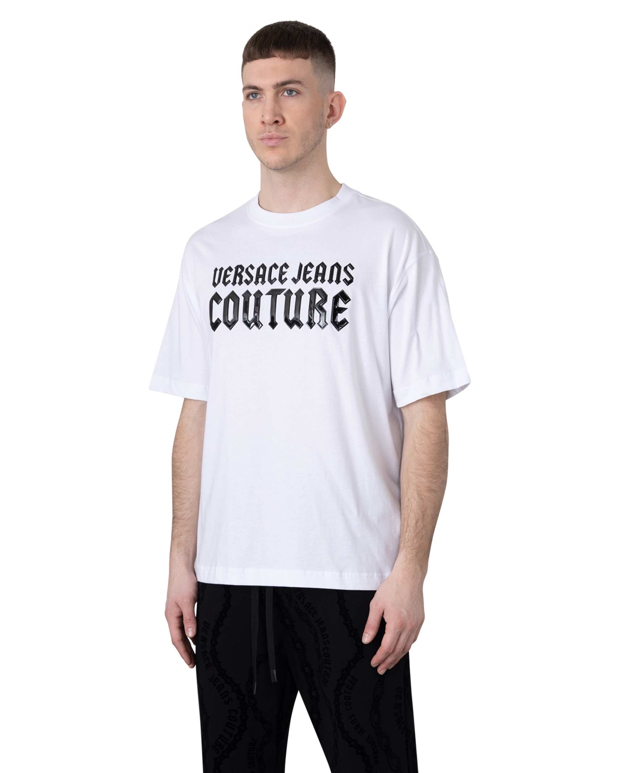 Gothic Logo Relaxed-Fit T-Shirt