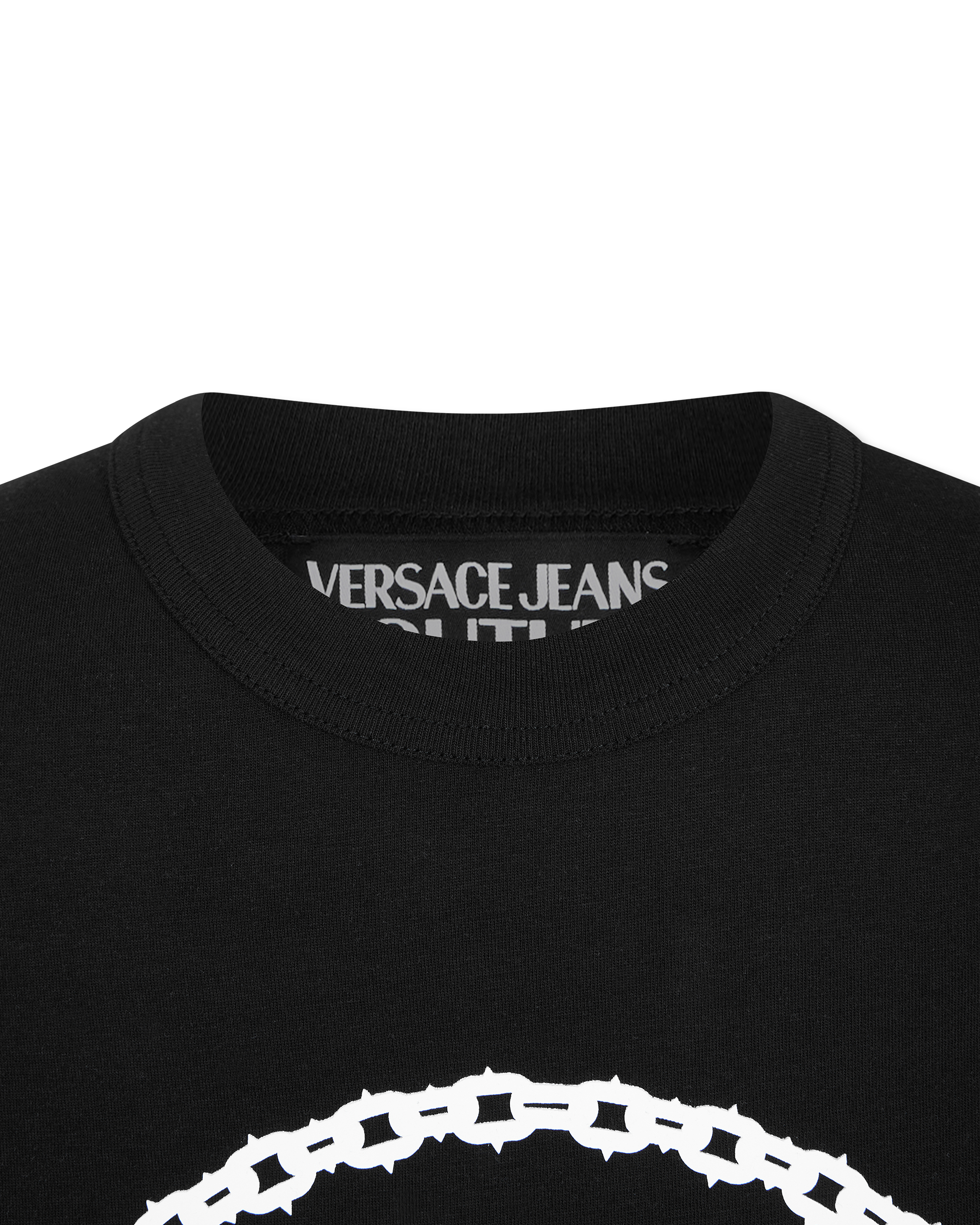 V-Emblem Metallic Logo T-Shirt