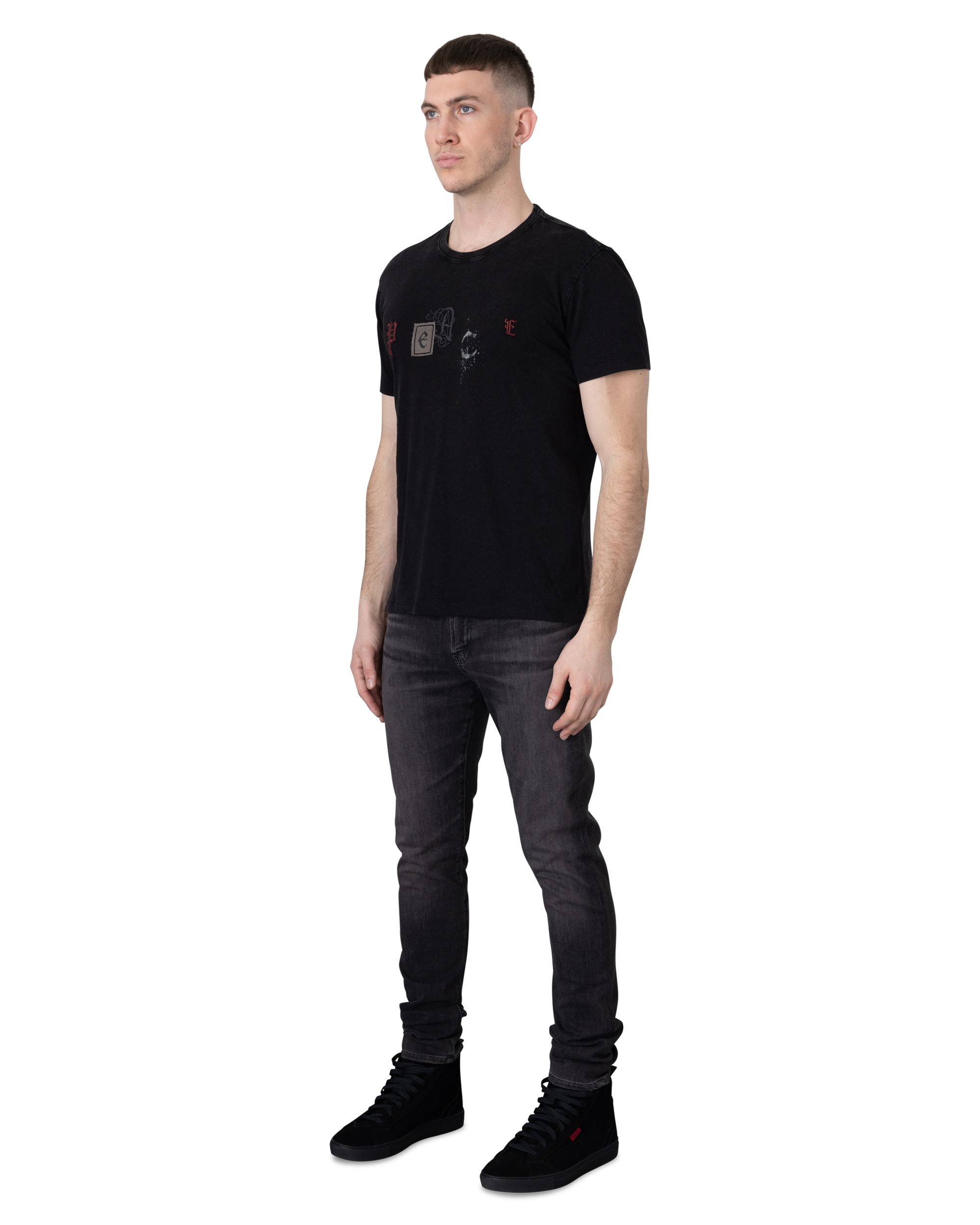 Peace Embellished T-shirt