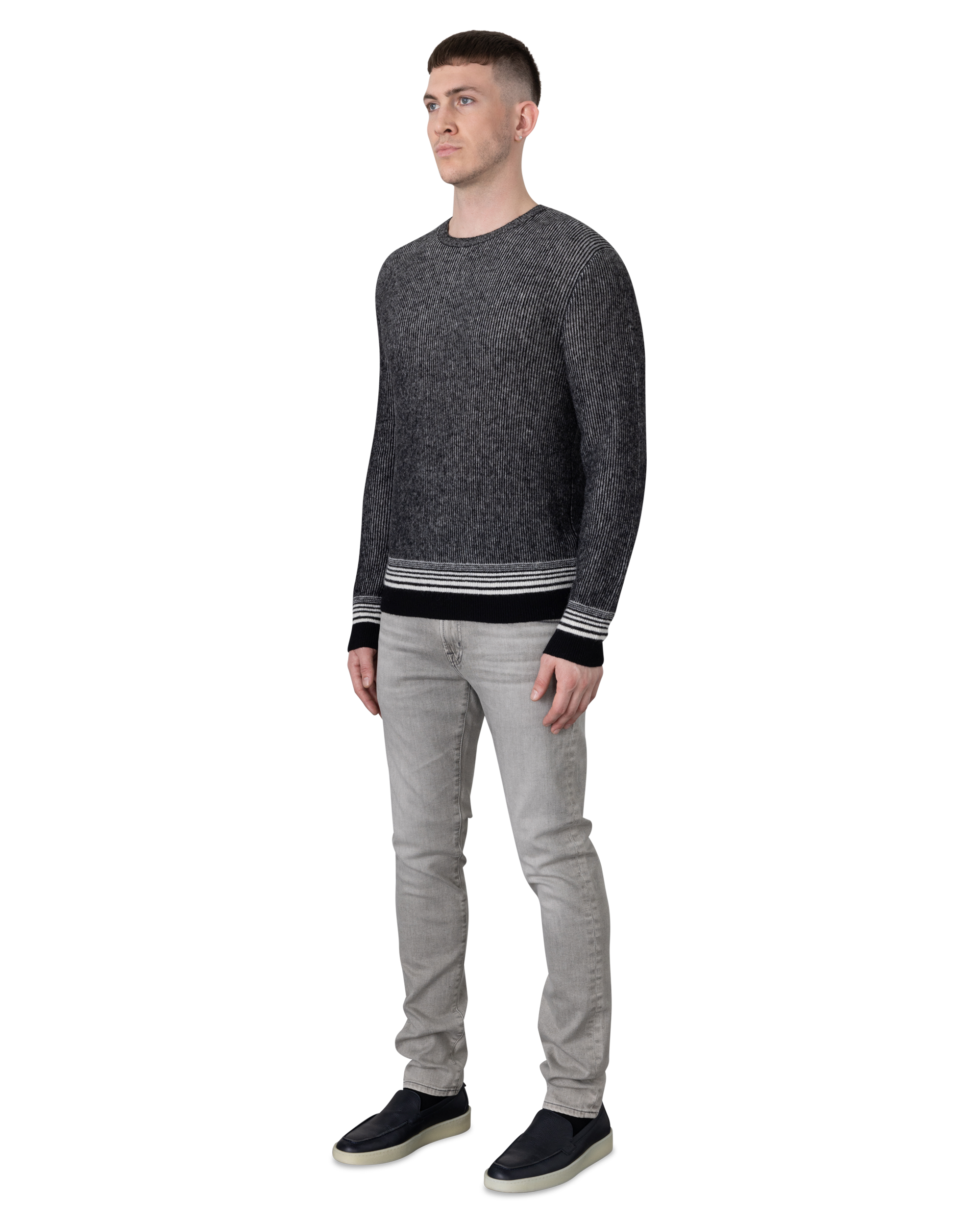 Tomar Striped Crewneck Sweater