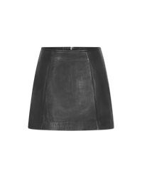 Cillian Leather Mini Skirt