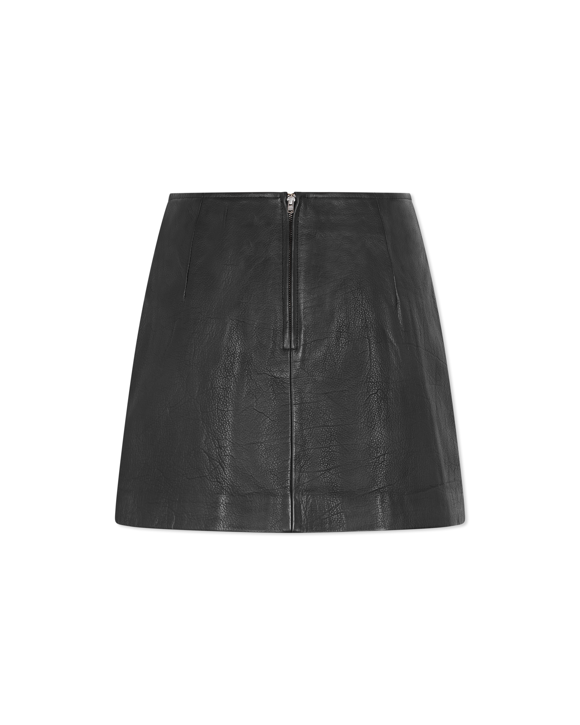 Cillian Leather Mini Skirt