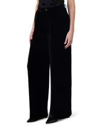 Rylie Wide-Leg Velvet Pants