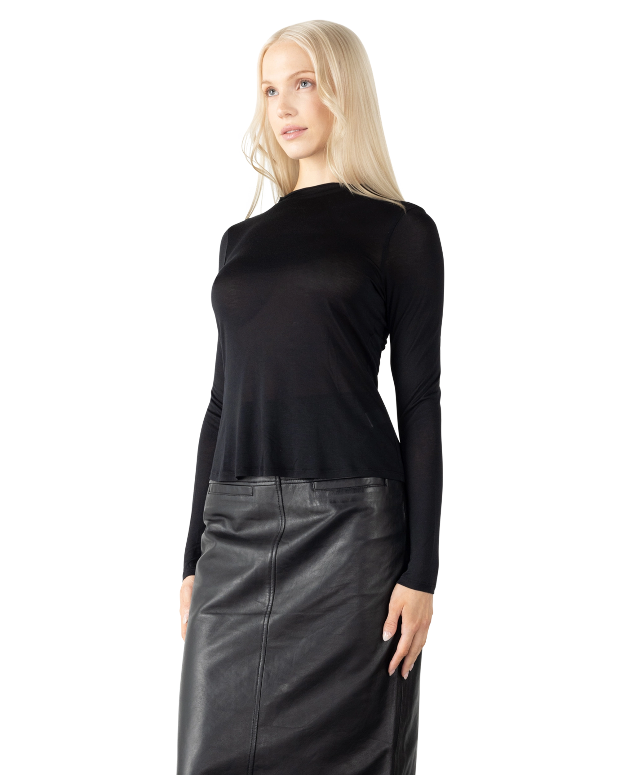 Aleesia Mock Neck Top