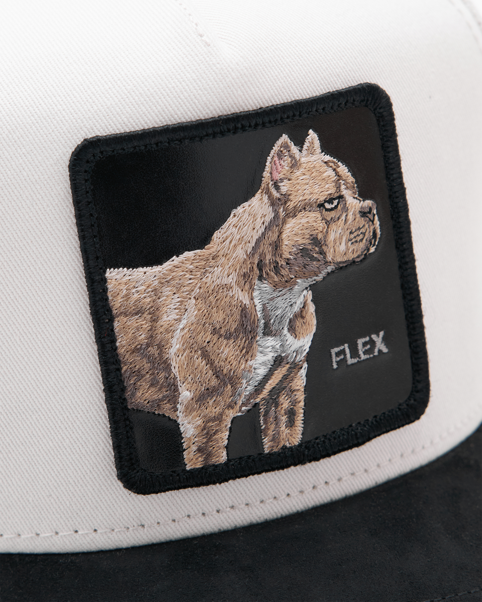 The Suede Pitbull Trucker Cap