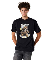 Moschino Teddy Bear Teacup  Logo T-Shirt