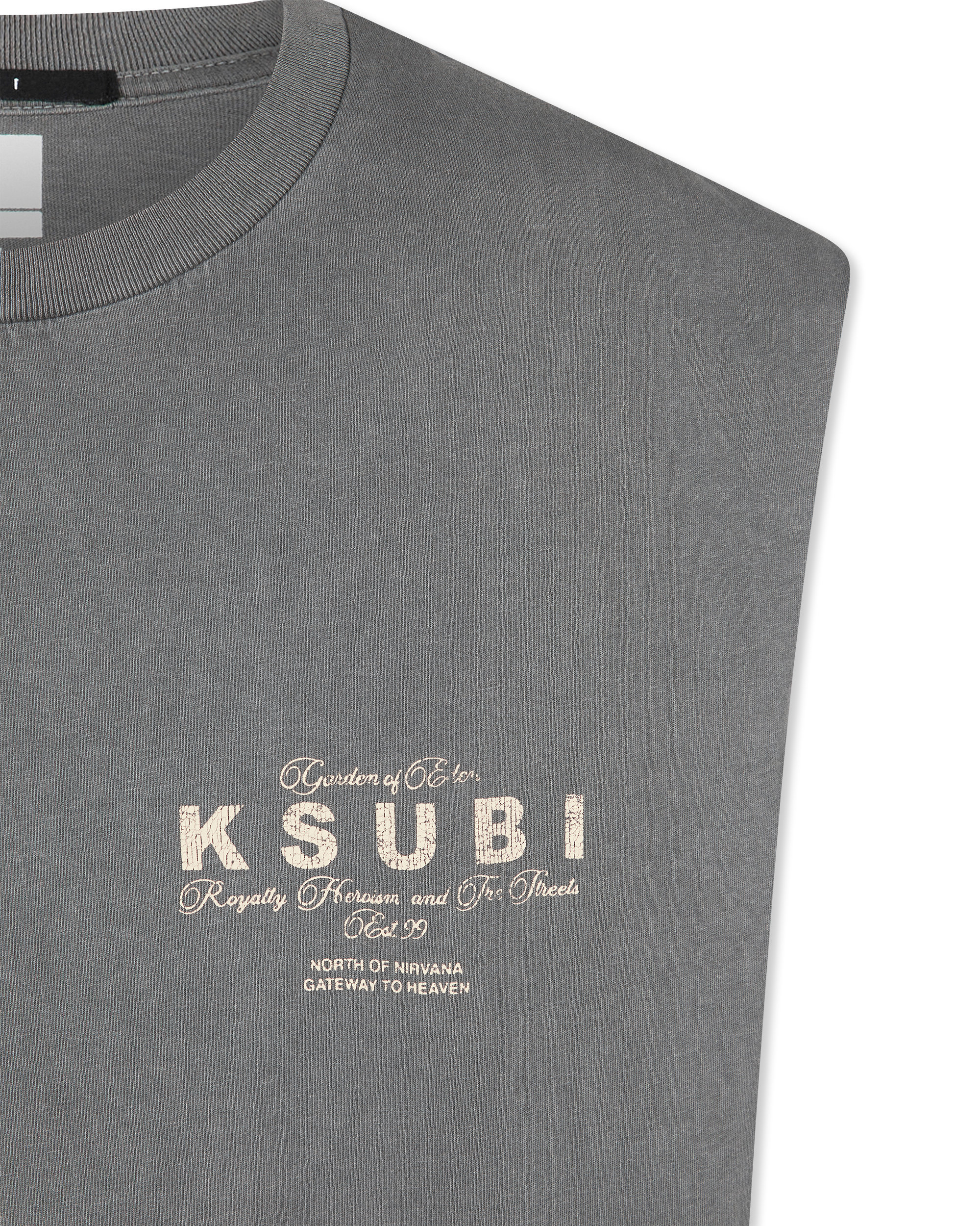 Ksubi Jeans Lock Cut Off T-shirt