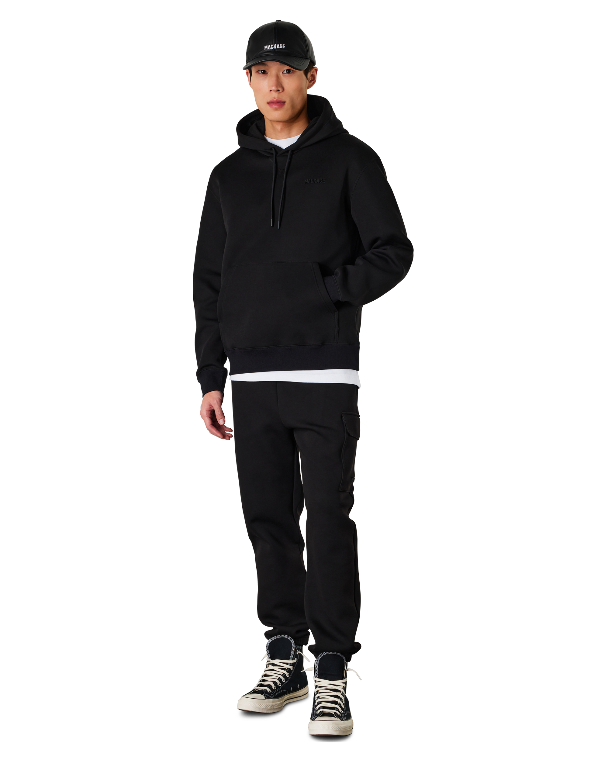 Mackage MARVIN-R Double Faced Jersey Cargo Sweatpants