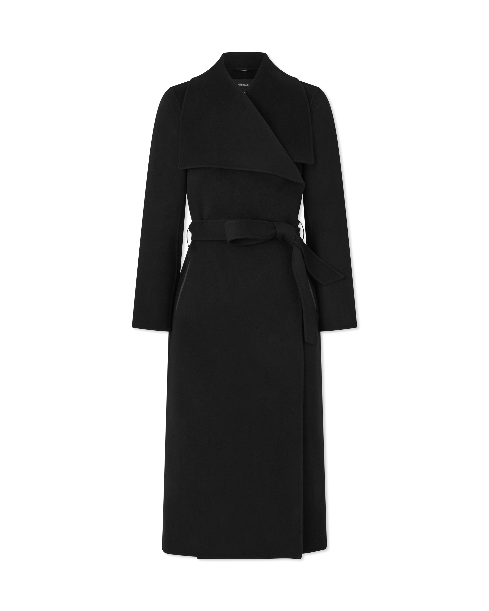 Mackage MAI-CN Double-Face Wool Wrap Coat