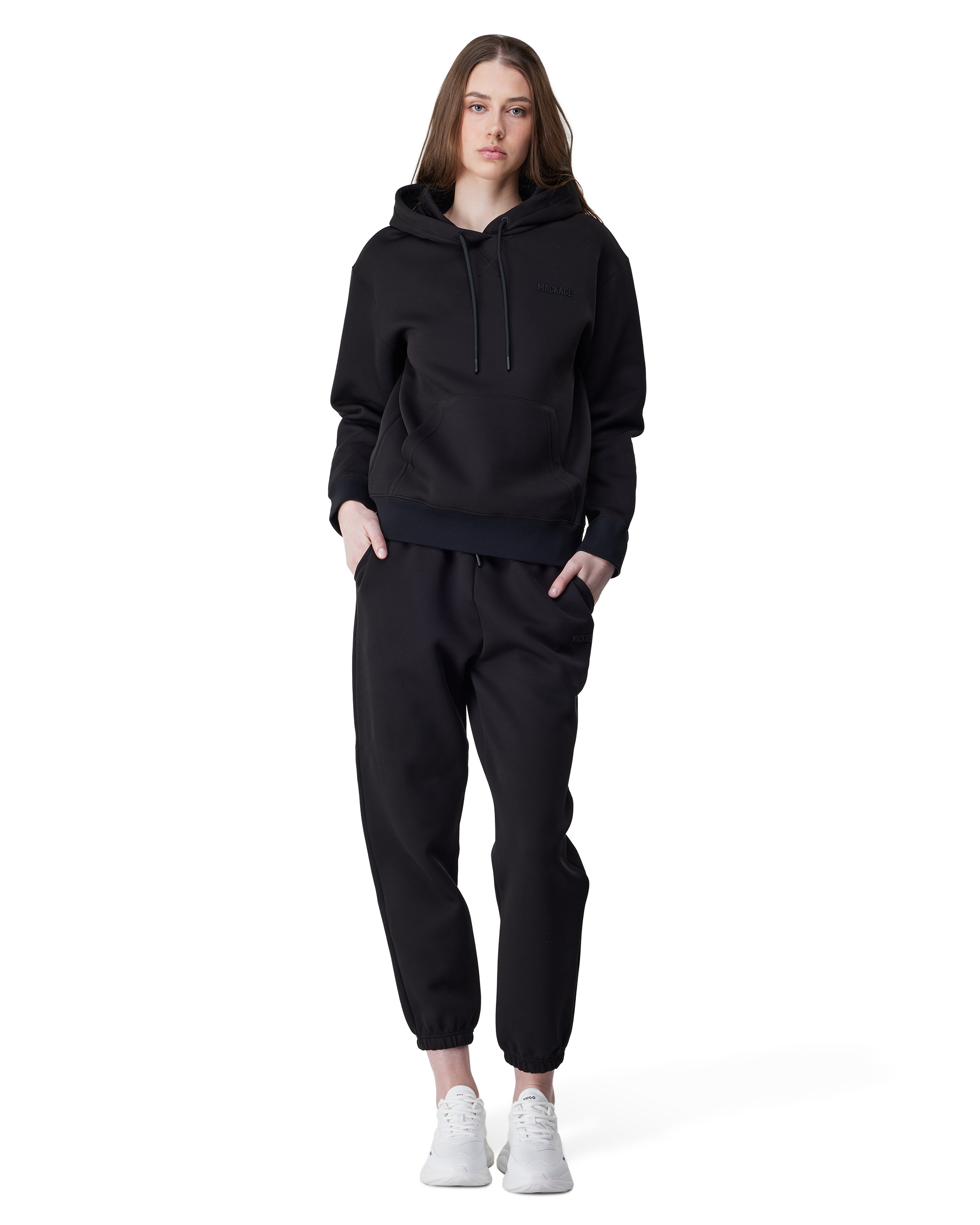 KRYSTIANA Double-Face Jersey Hoodie