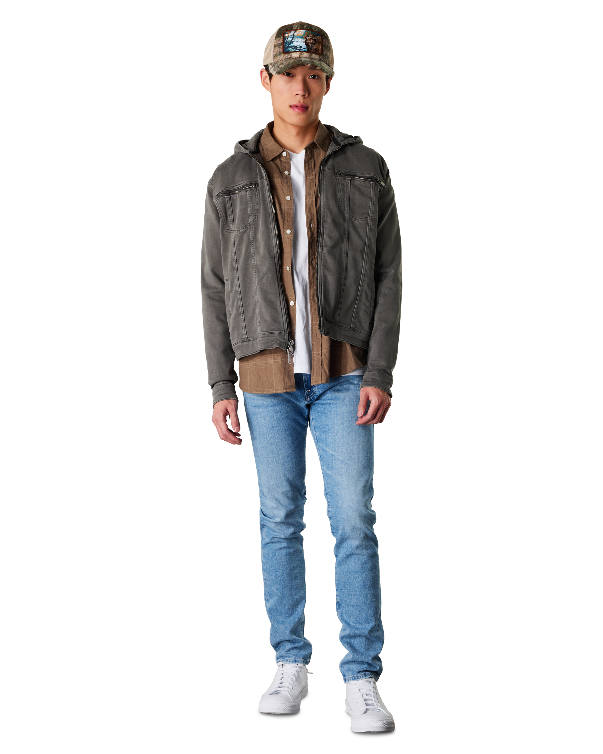Owen Brushed Slim Flannel Shirt