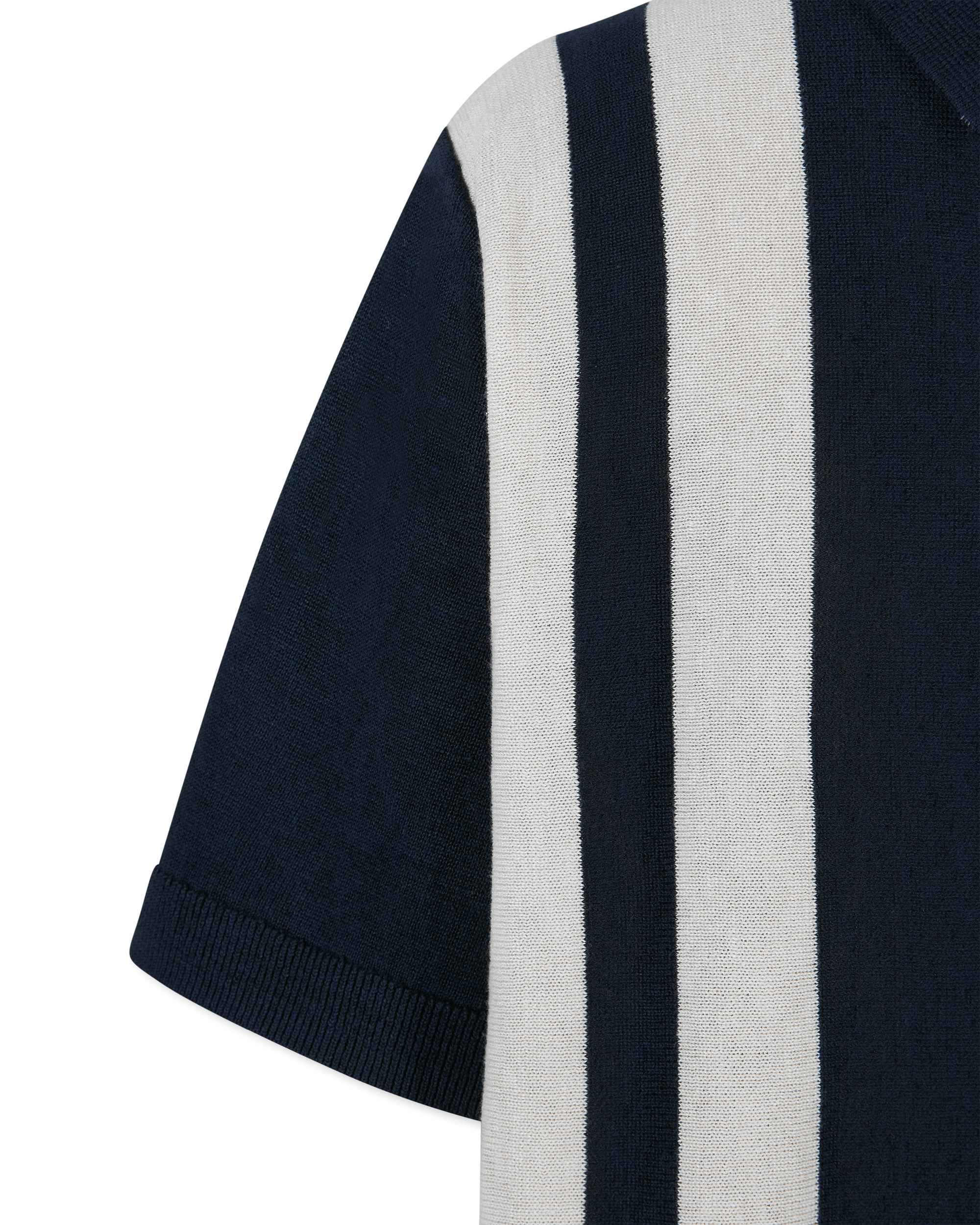 Sun Open Knitted Polo Shirt