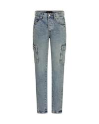 Purple Jeans P001 Skinny Cargo Pumice Jeans