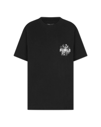 Purple Jeans Shattered Textured Jersey T-shirt