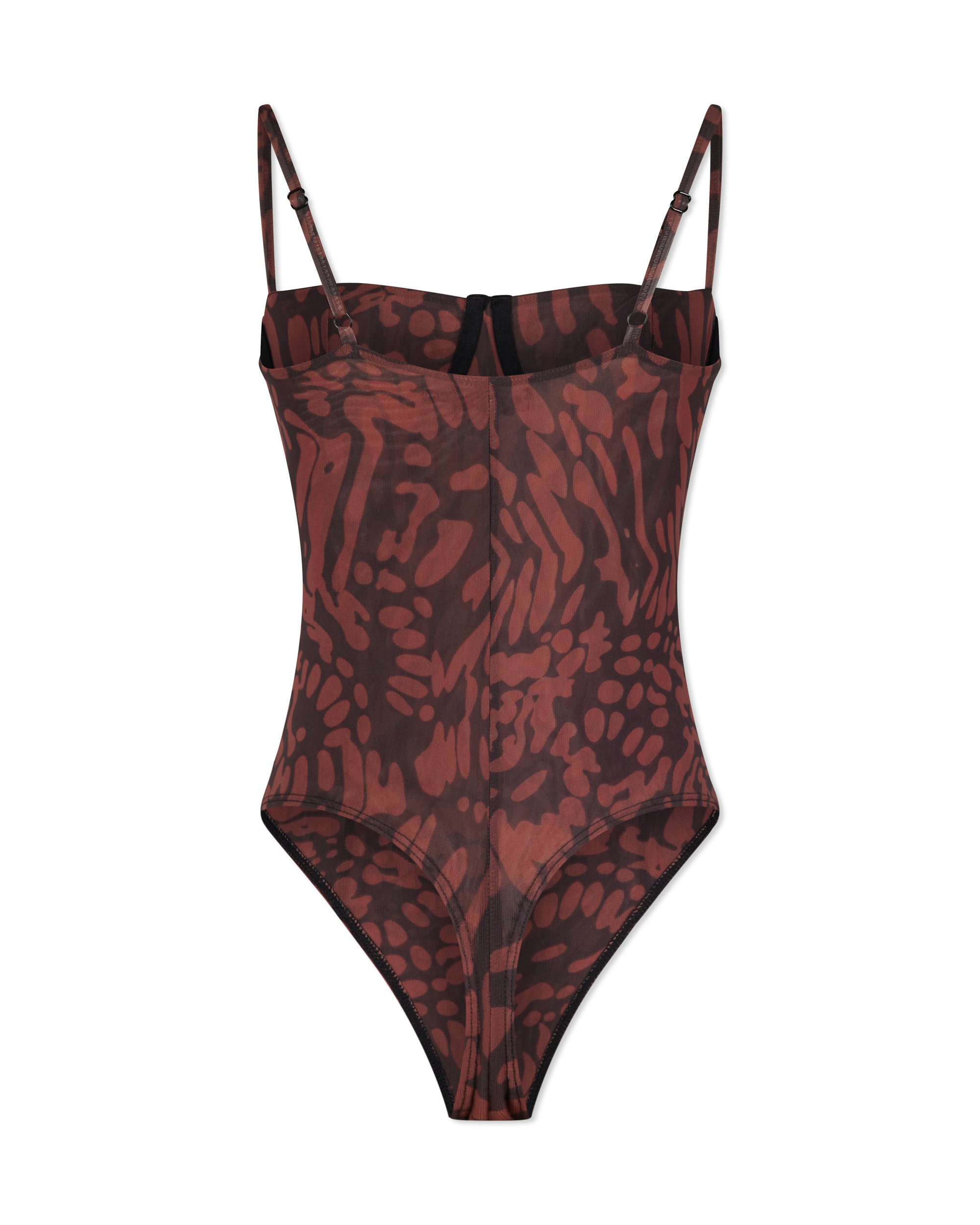 Mesh Bustier Bodysuit