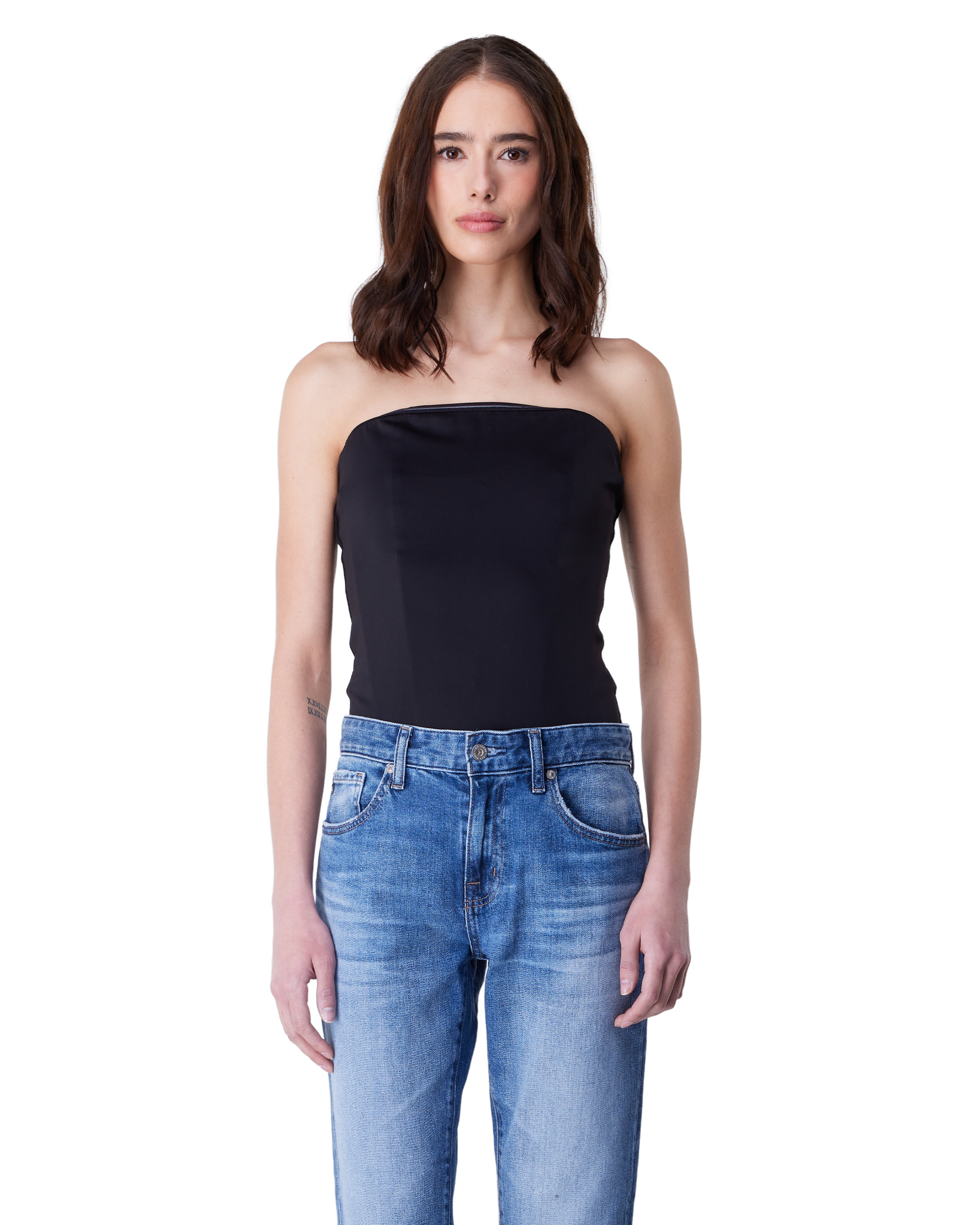 Scuba Corset Strapless Bodysuit