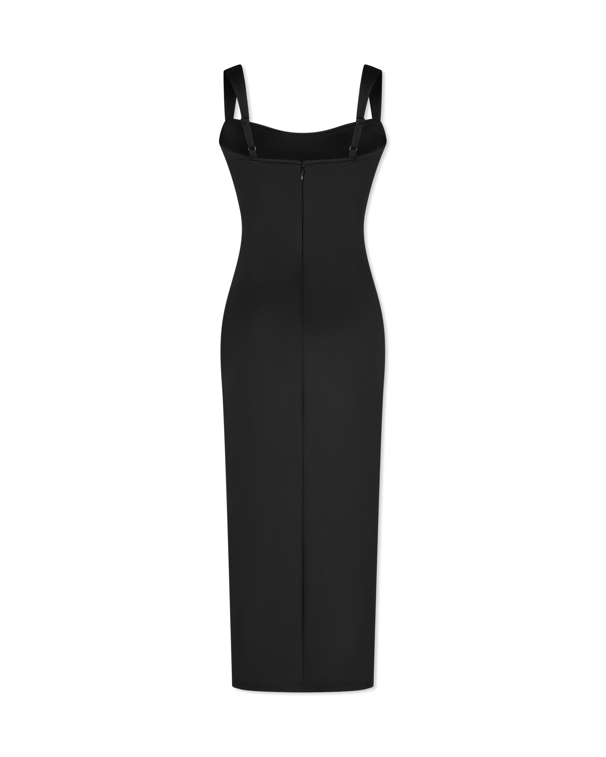 Scuba Sweetheart Midi Dress