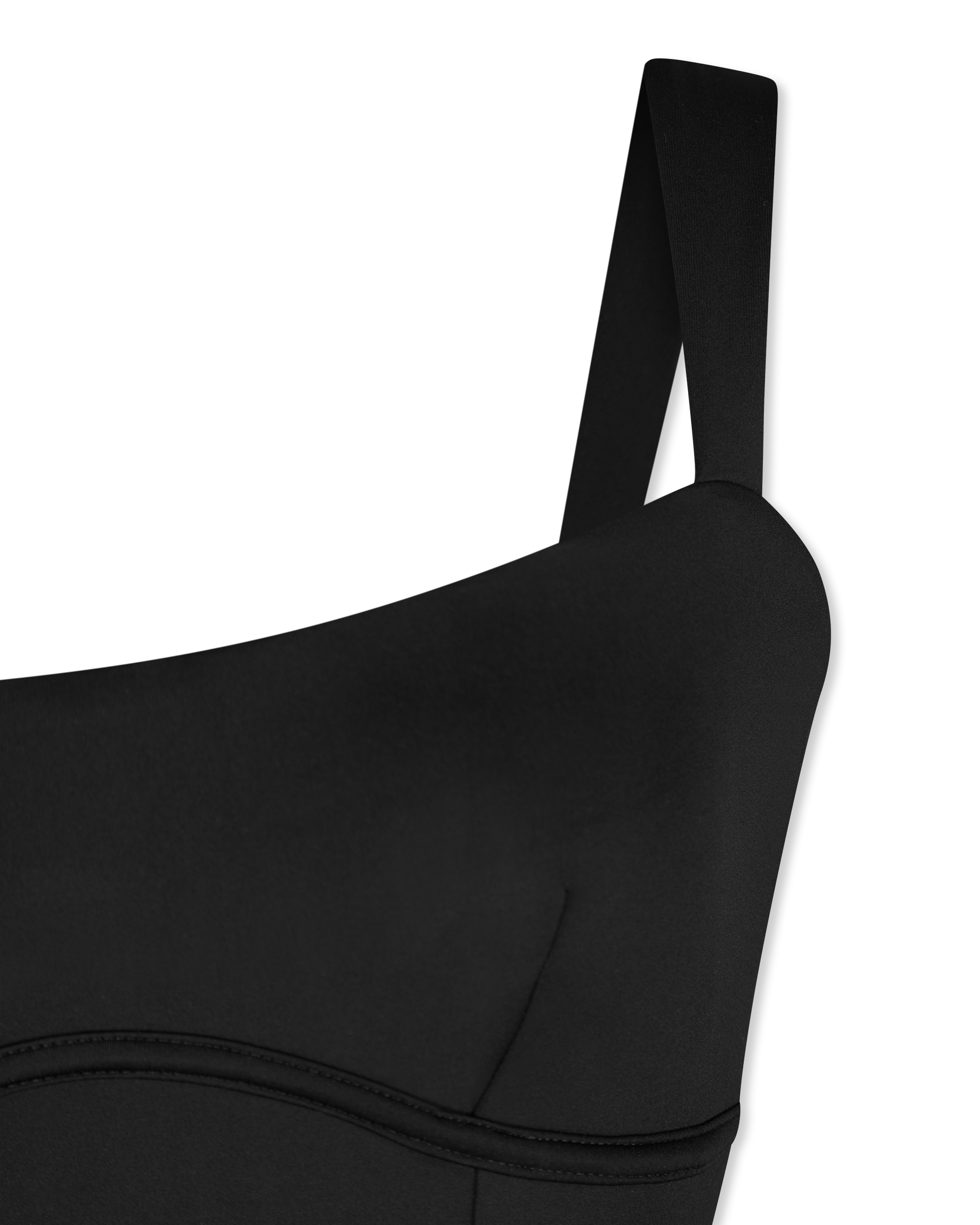 Scuba Sweetheart Midi Dress