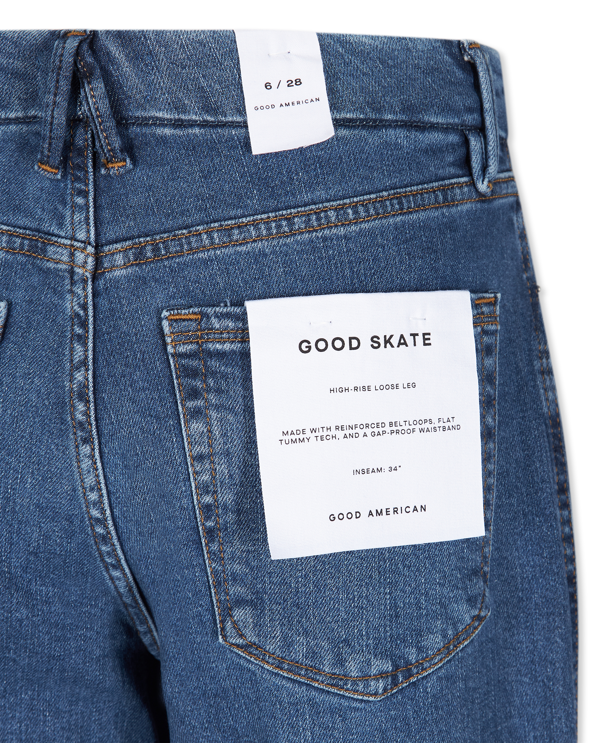 Good Skate Wide Leg Jeans