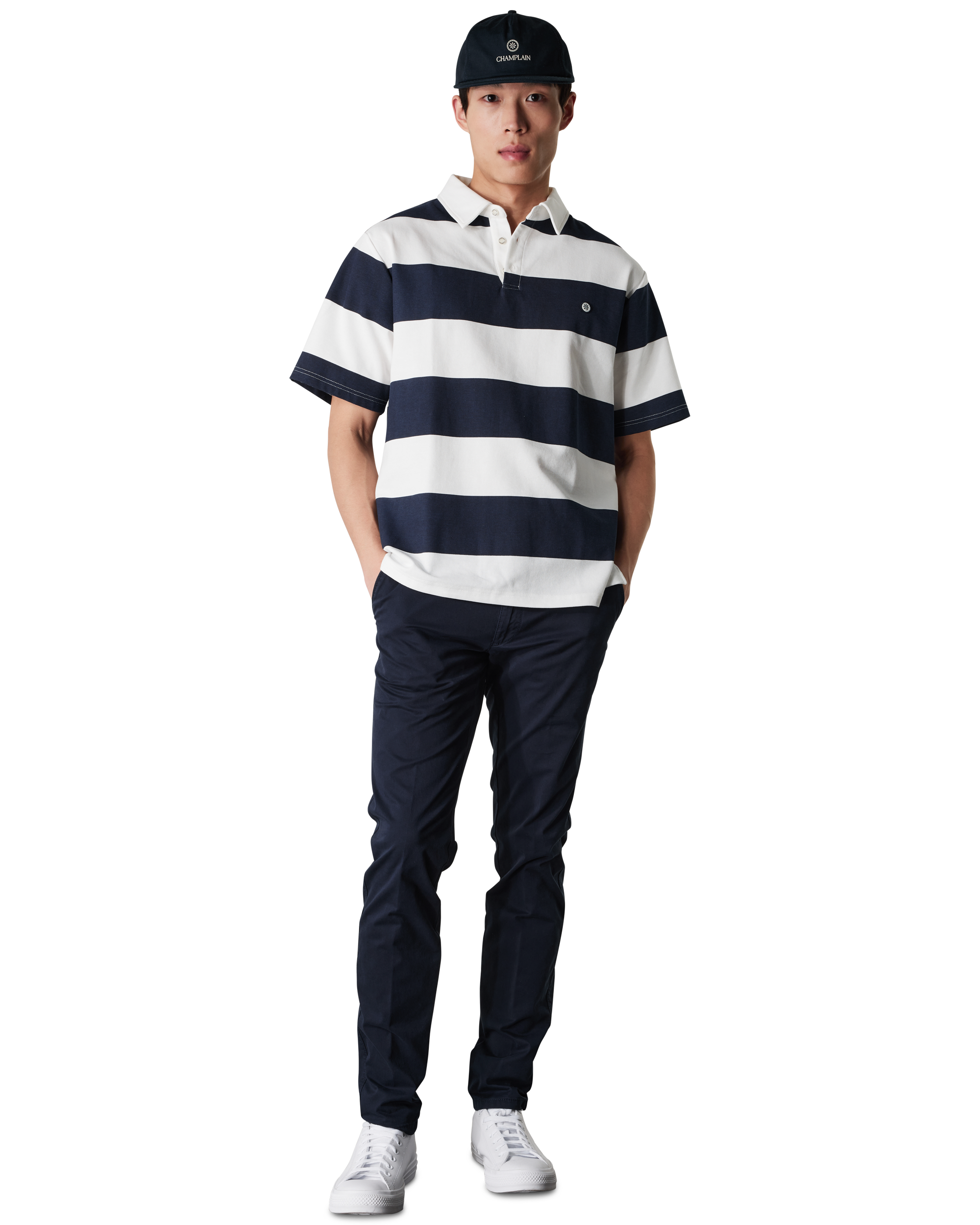 Champlain Pique Rugby Polo Shirt