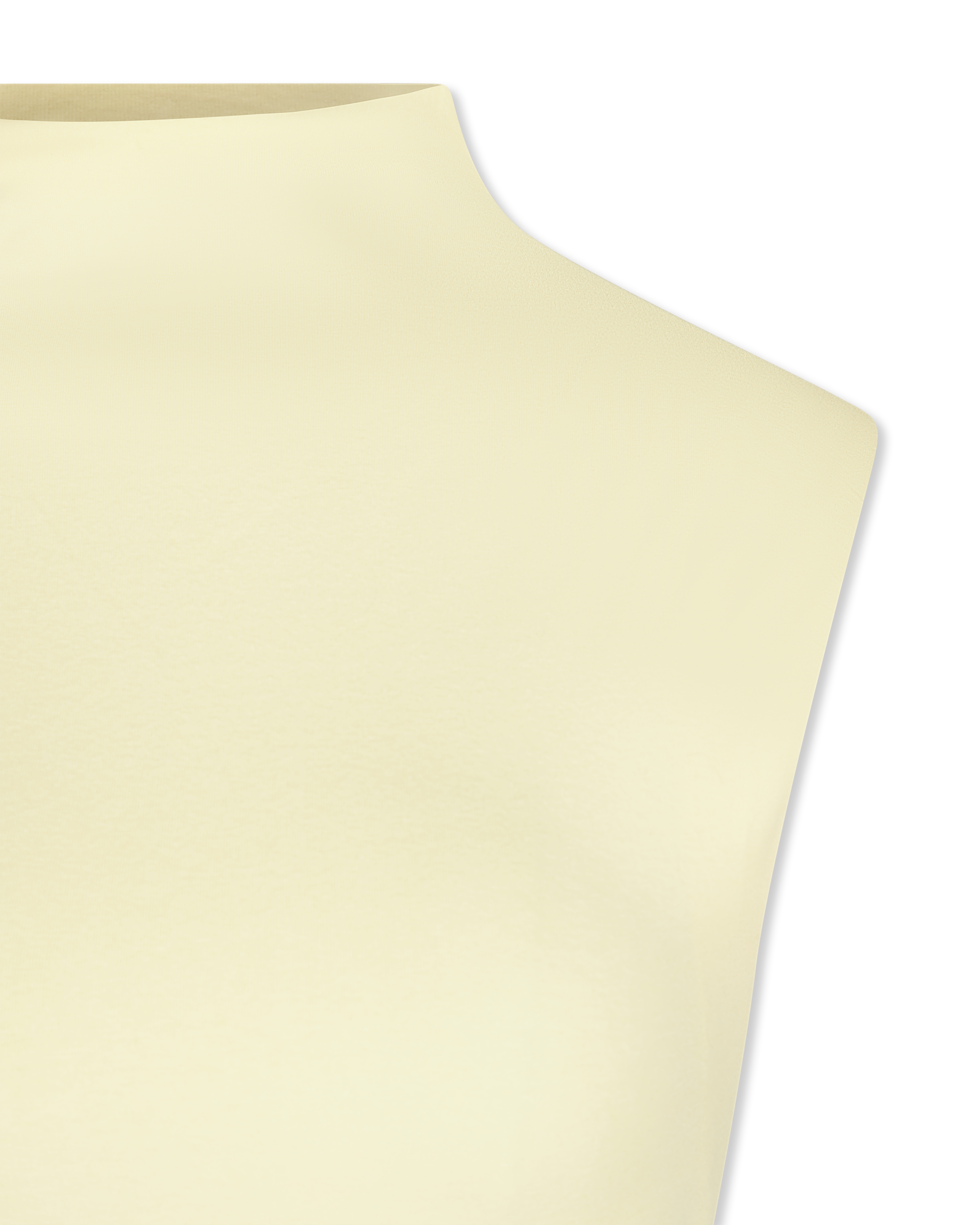 Super Stretch Jersey Mock Neck Mini Dress