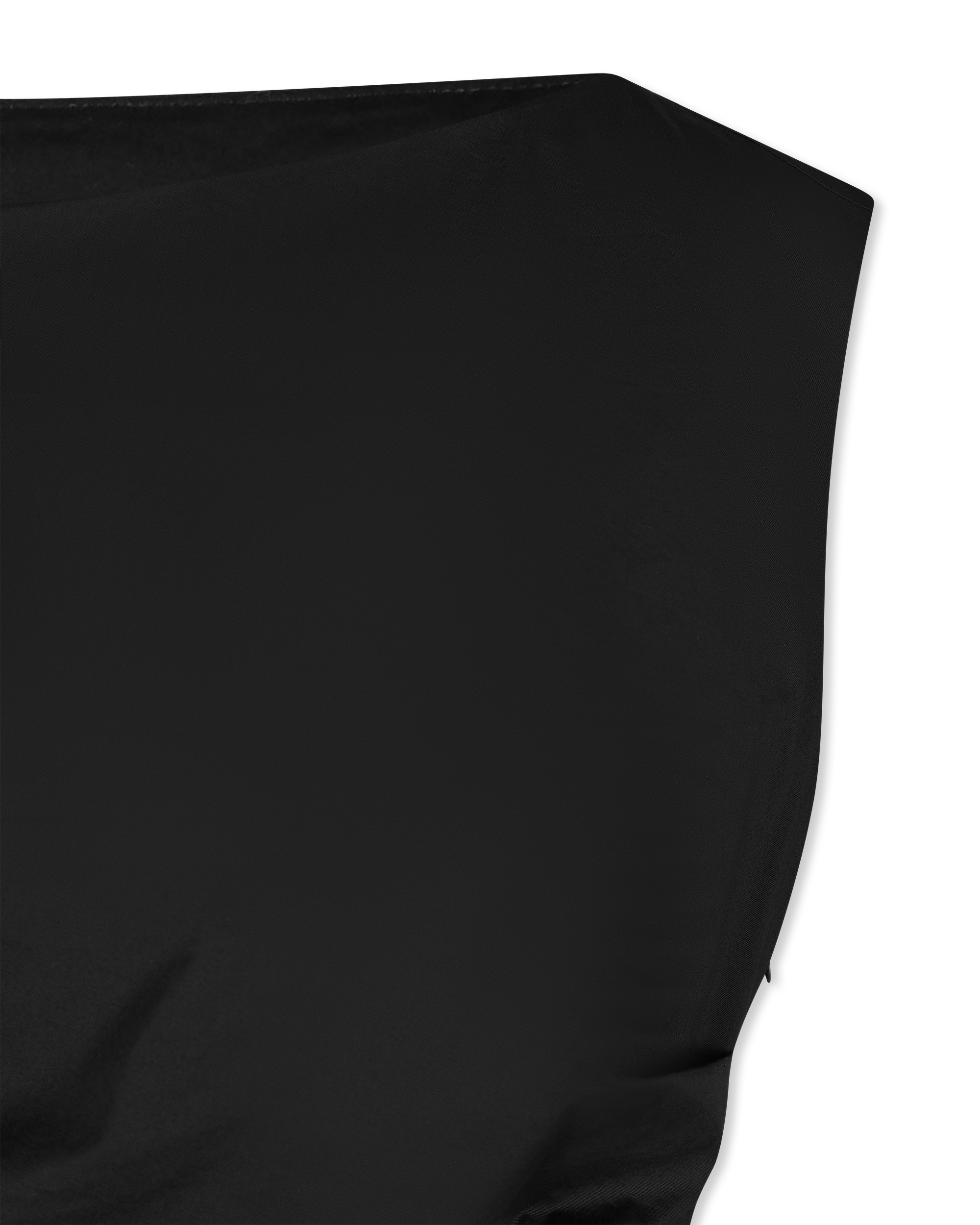Poplin Ruched Off-The-Shoulder Mini Dress
