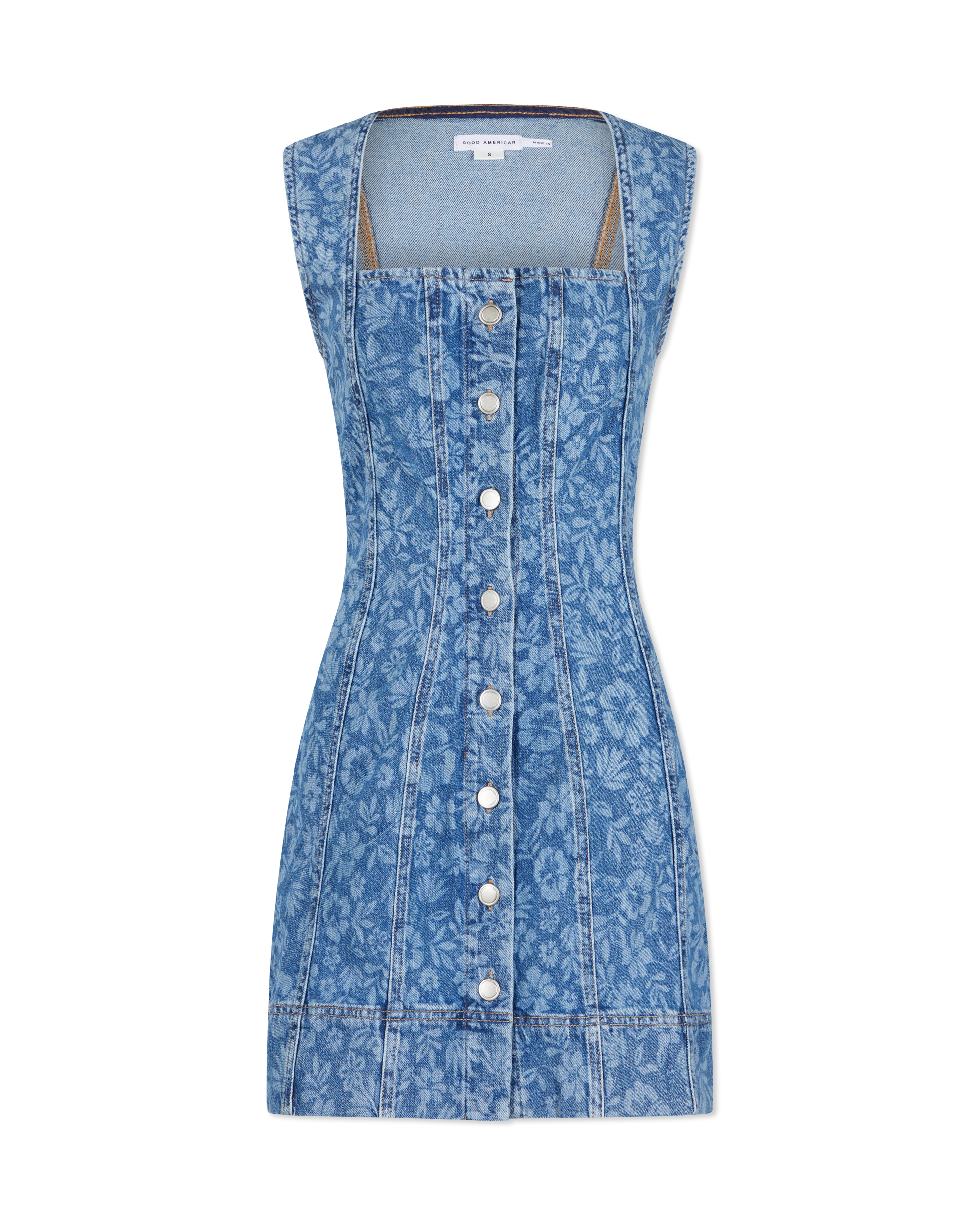 Printed Power Stretch Mini Dress