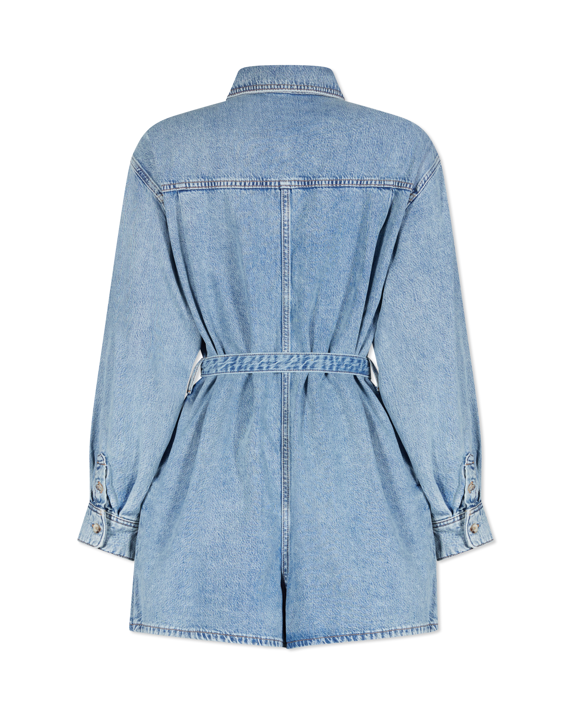 Weightless Denim Romper
