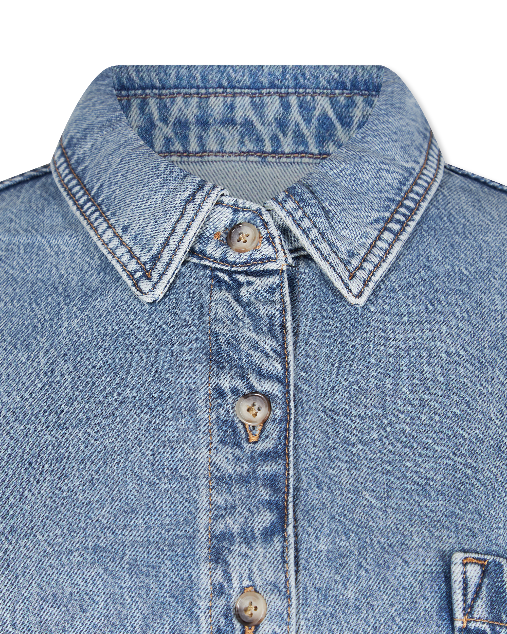 Weightless Denim Romper
