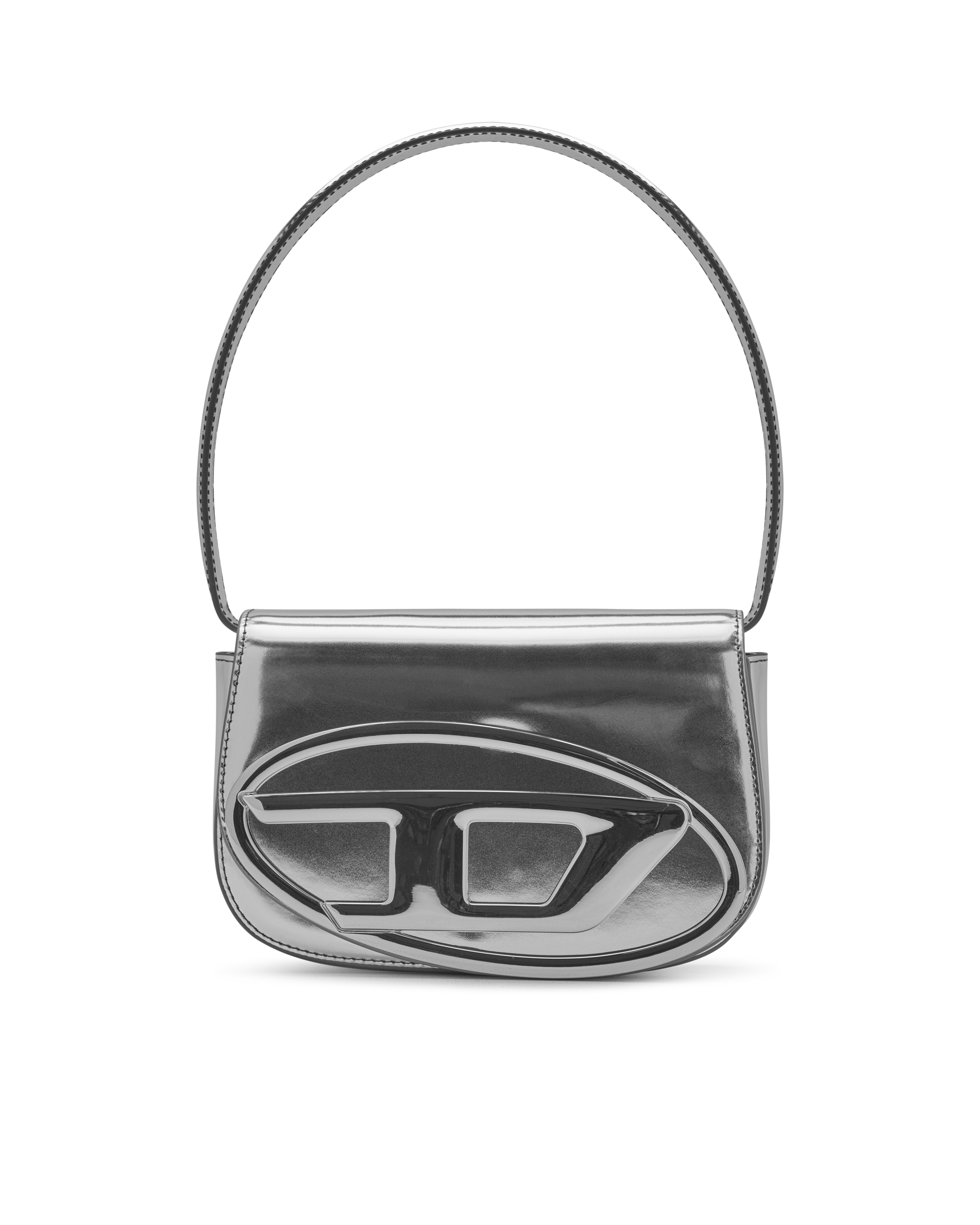1DR-Iconic Mirrored Leather Shoulder Bag