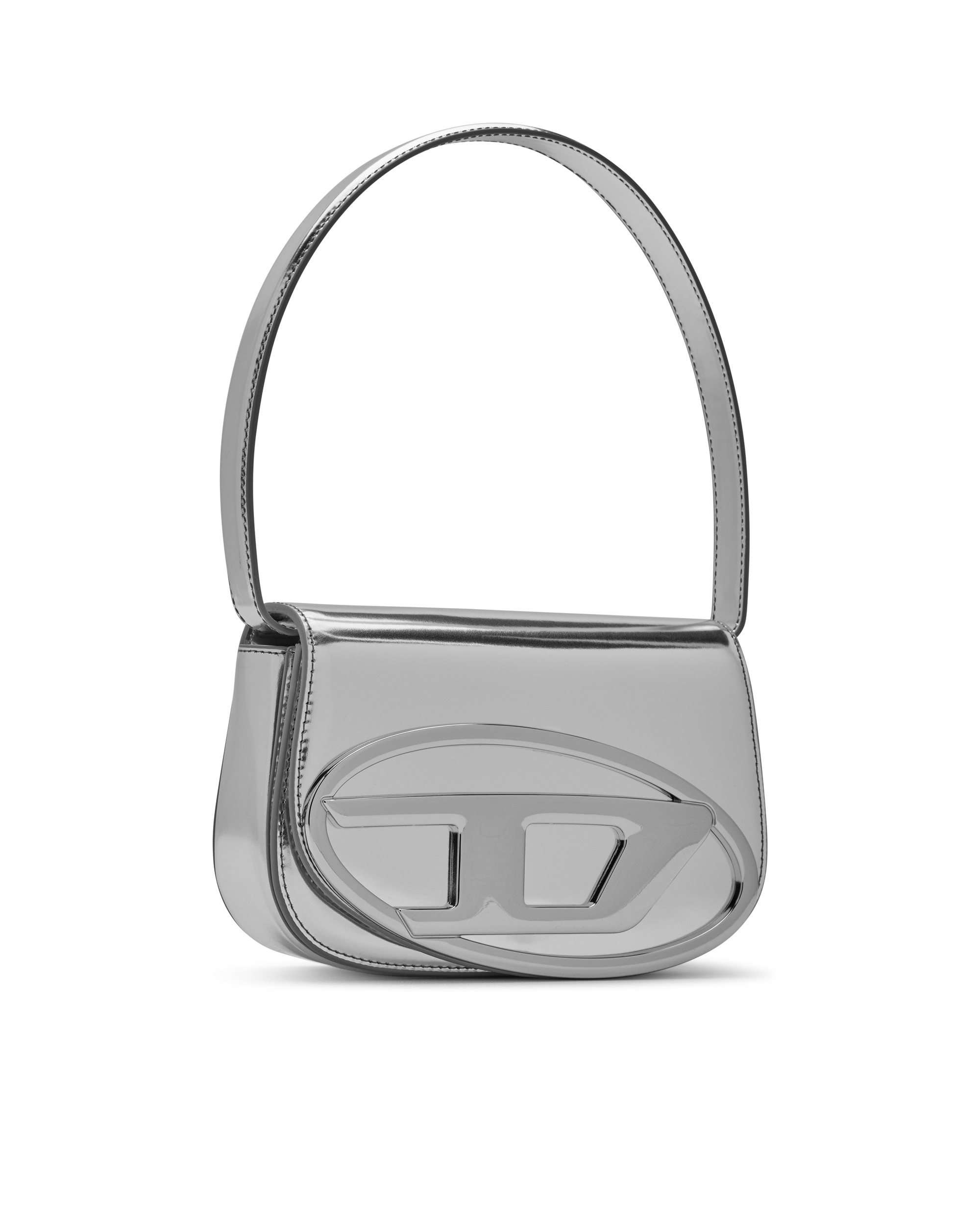 1DR-Iconic Mirrored Leather Shoulder Bag