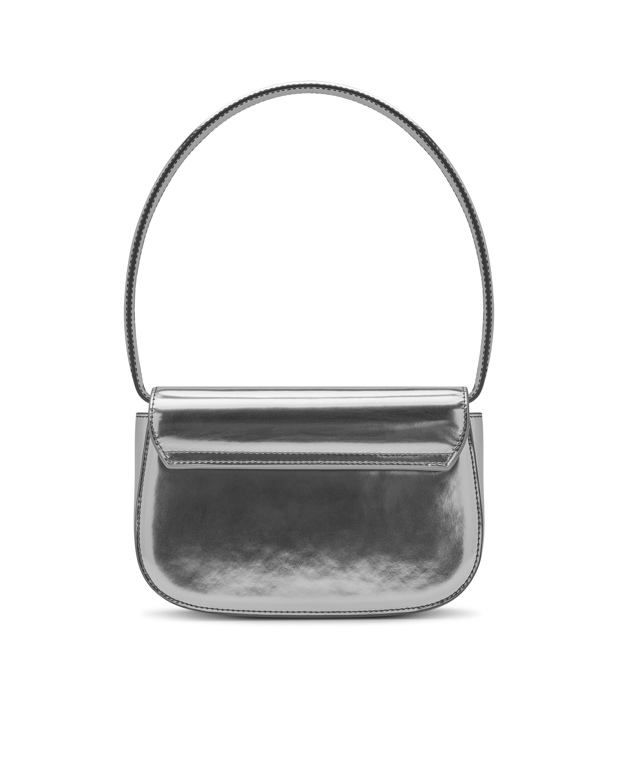 1DR-Iconic Mirrored Leather Shoulder Bag