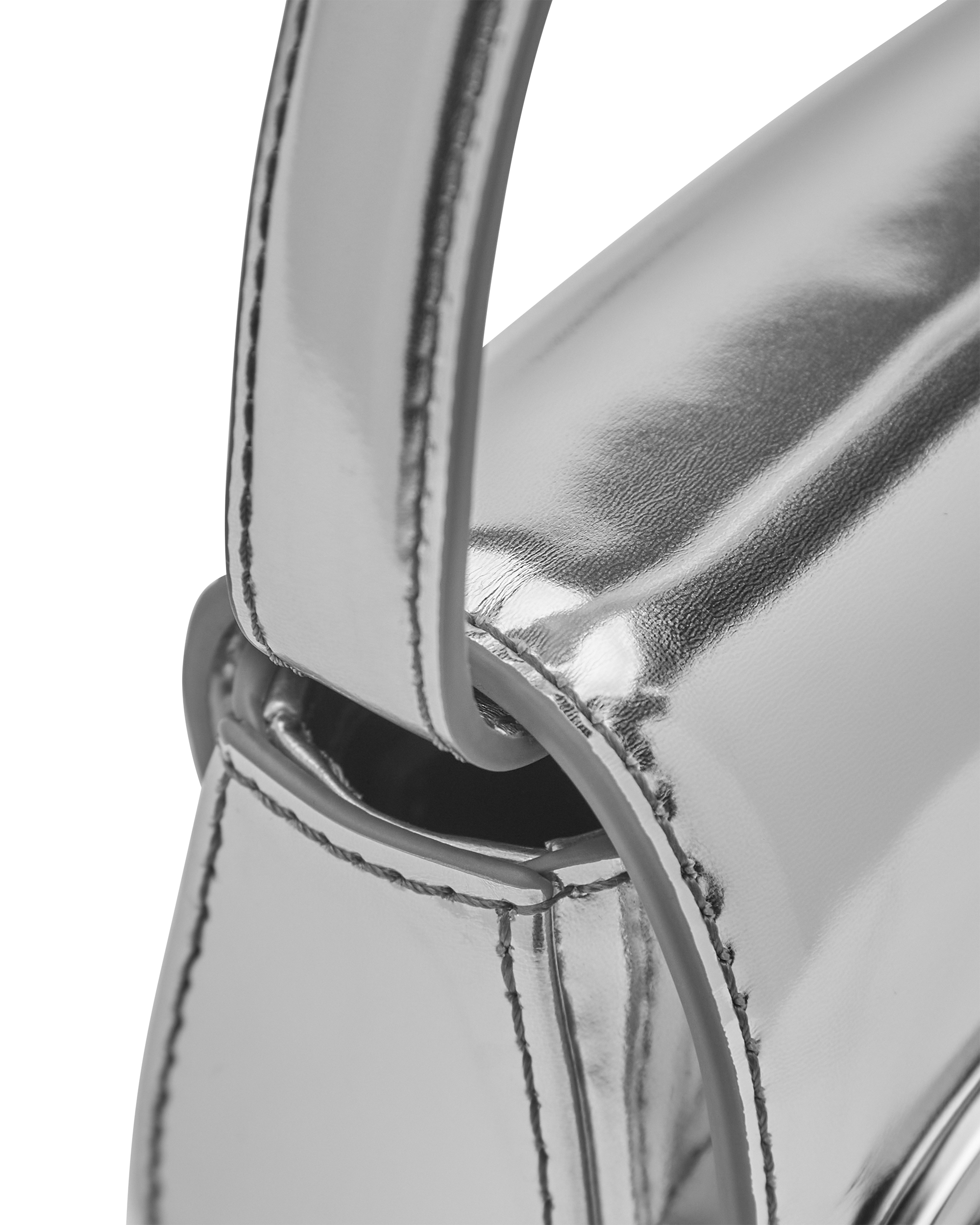 1DR-XS-S Iconic Mirrored Leather Mini Bag