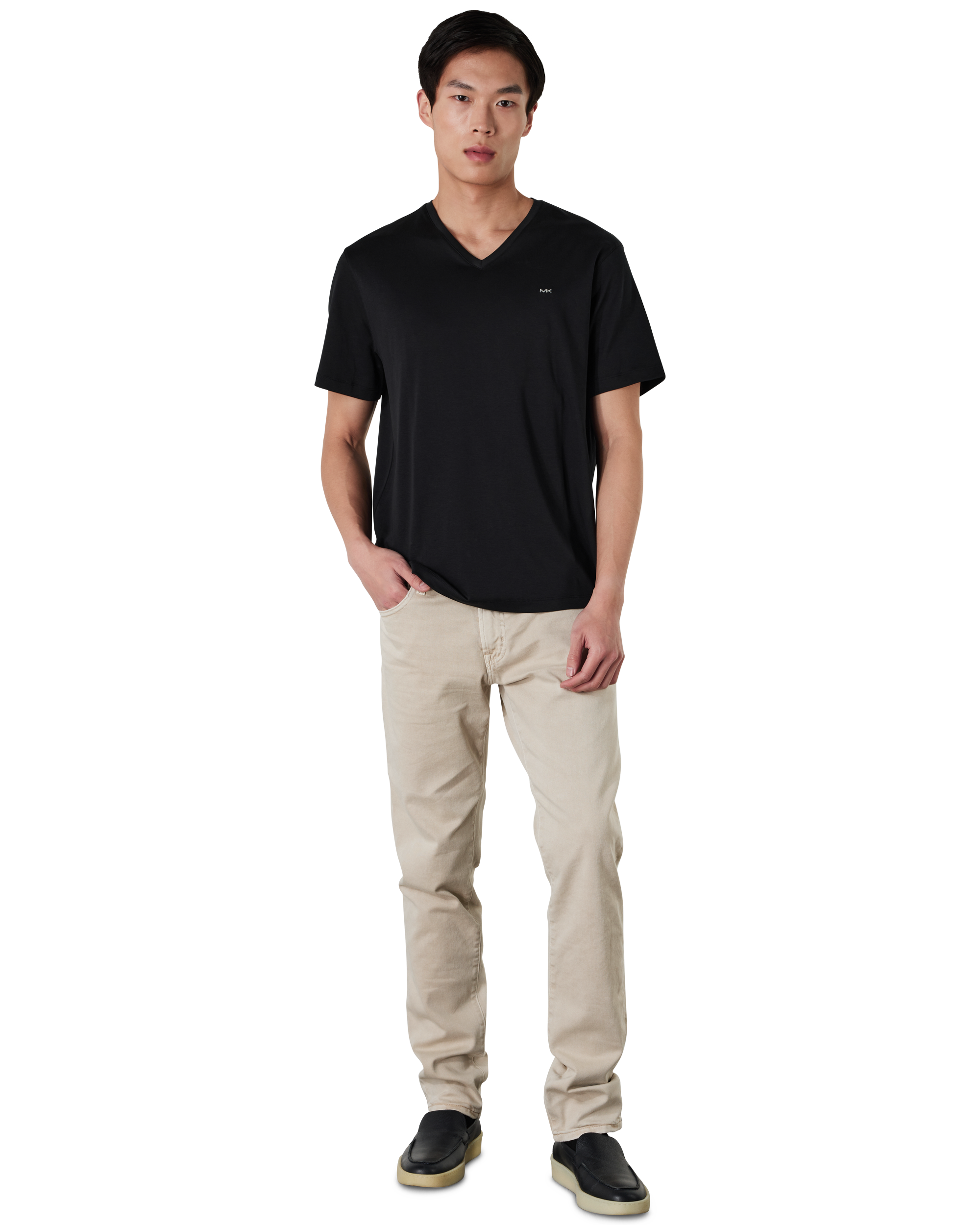 Sleek MK V-Neck T-Shirt