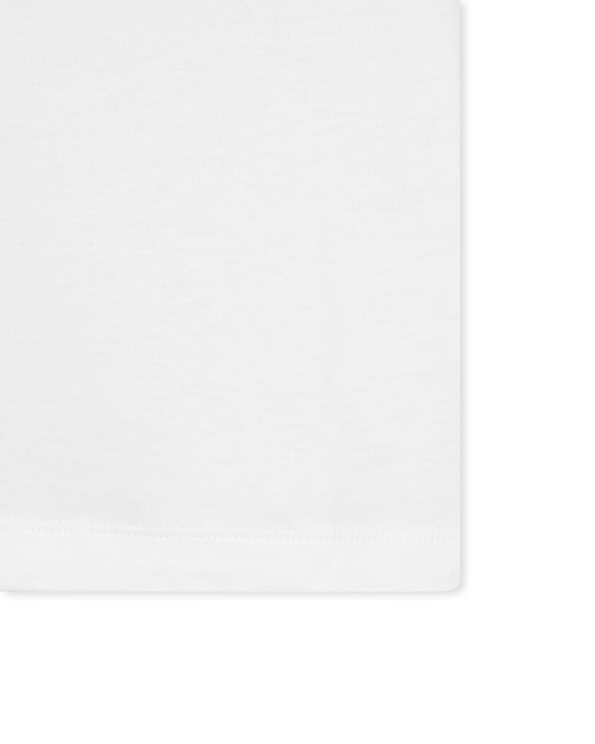 Logo Embossed Cotton T-Shirt