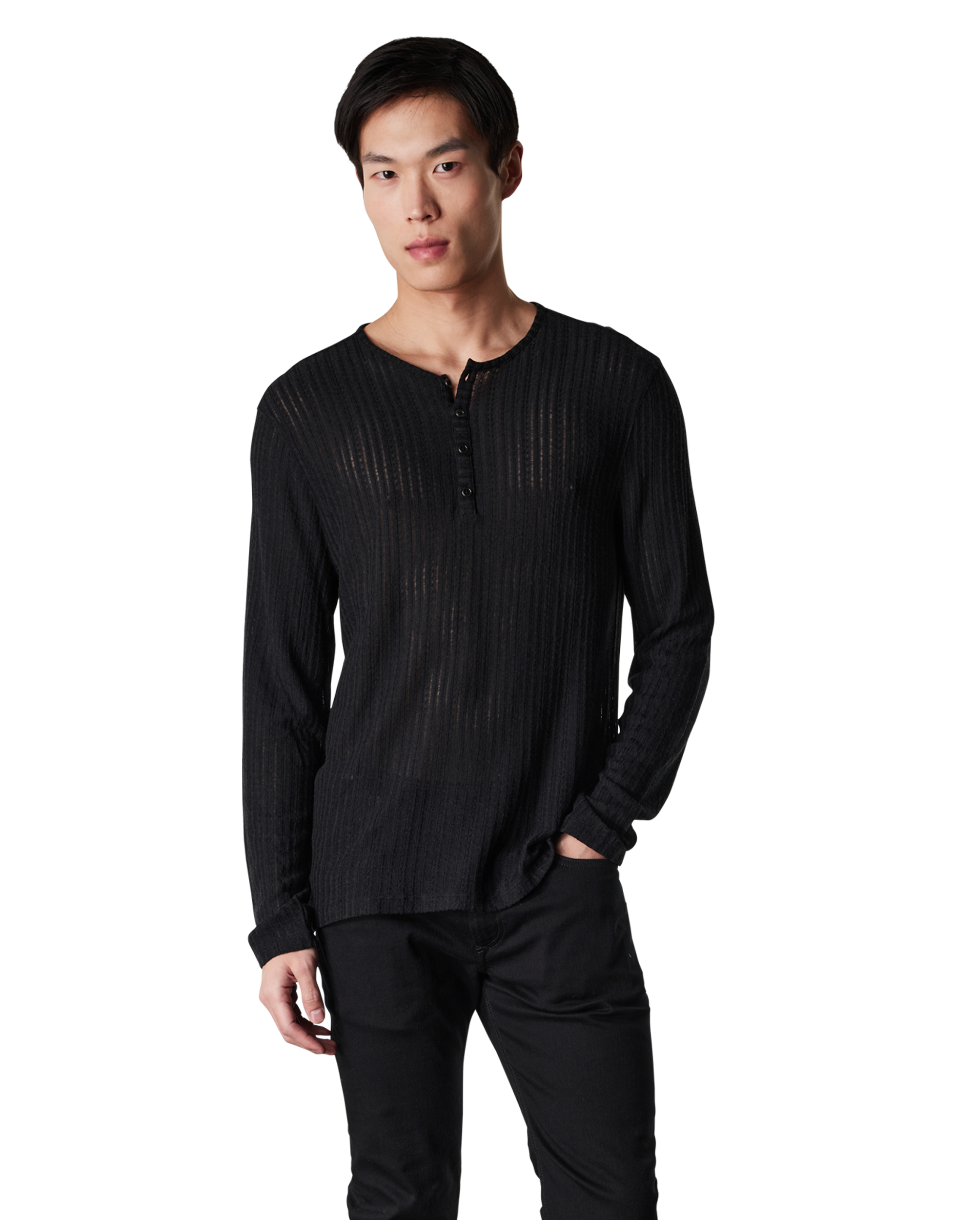 Araujo Long Sleeved Henley