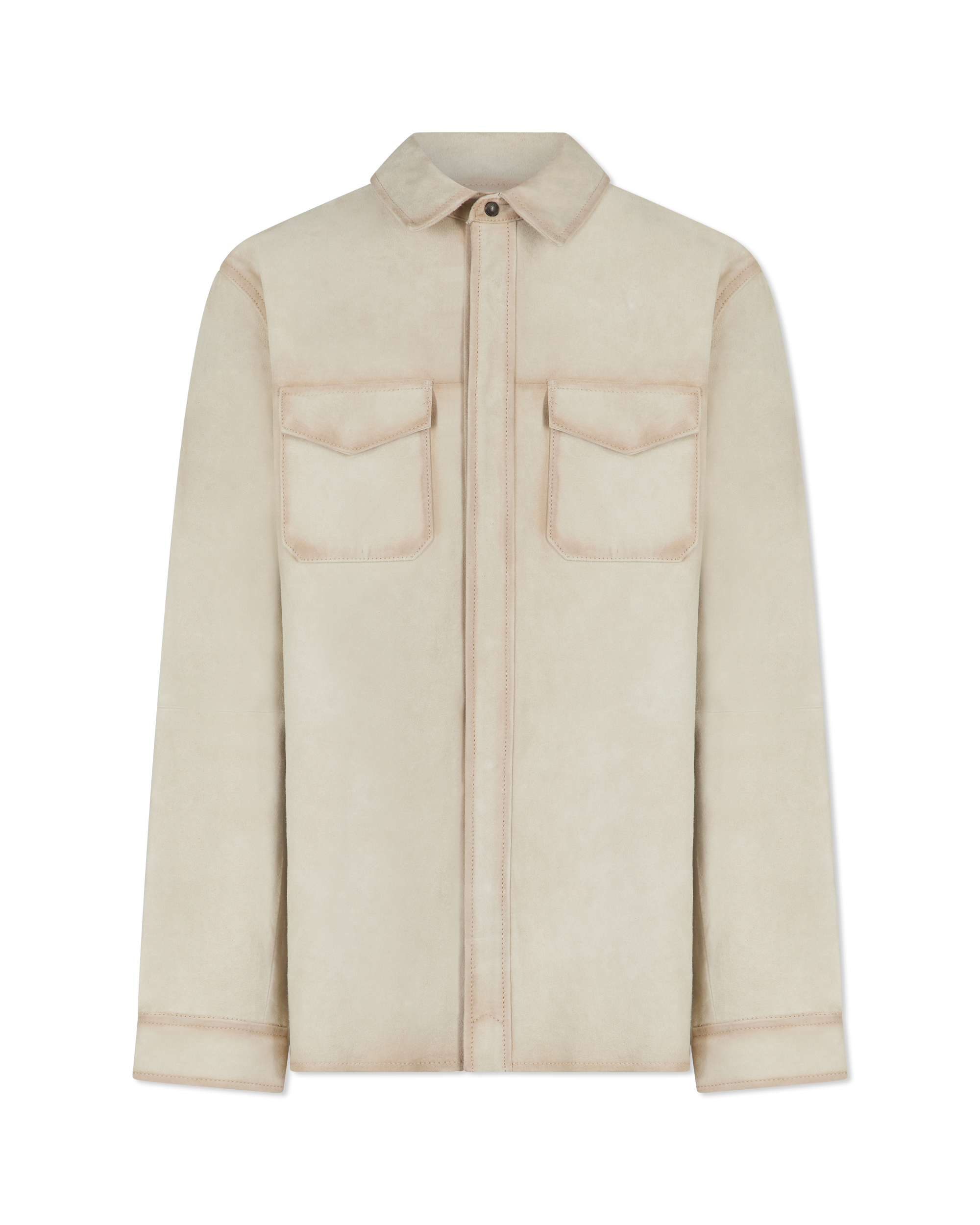 Izzy Leather Shirt Jacket