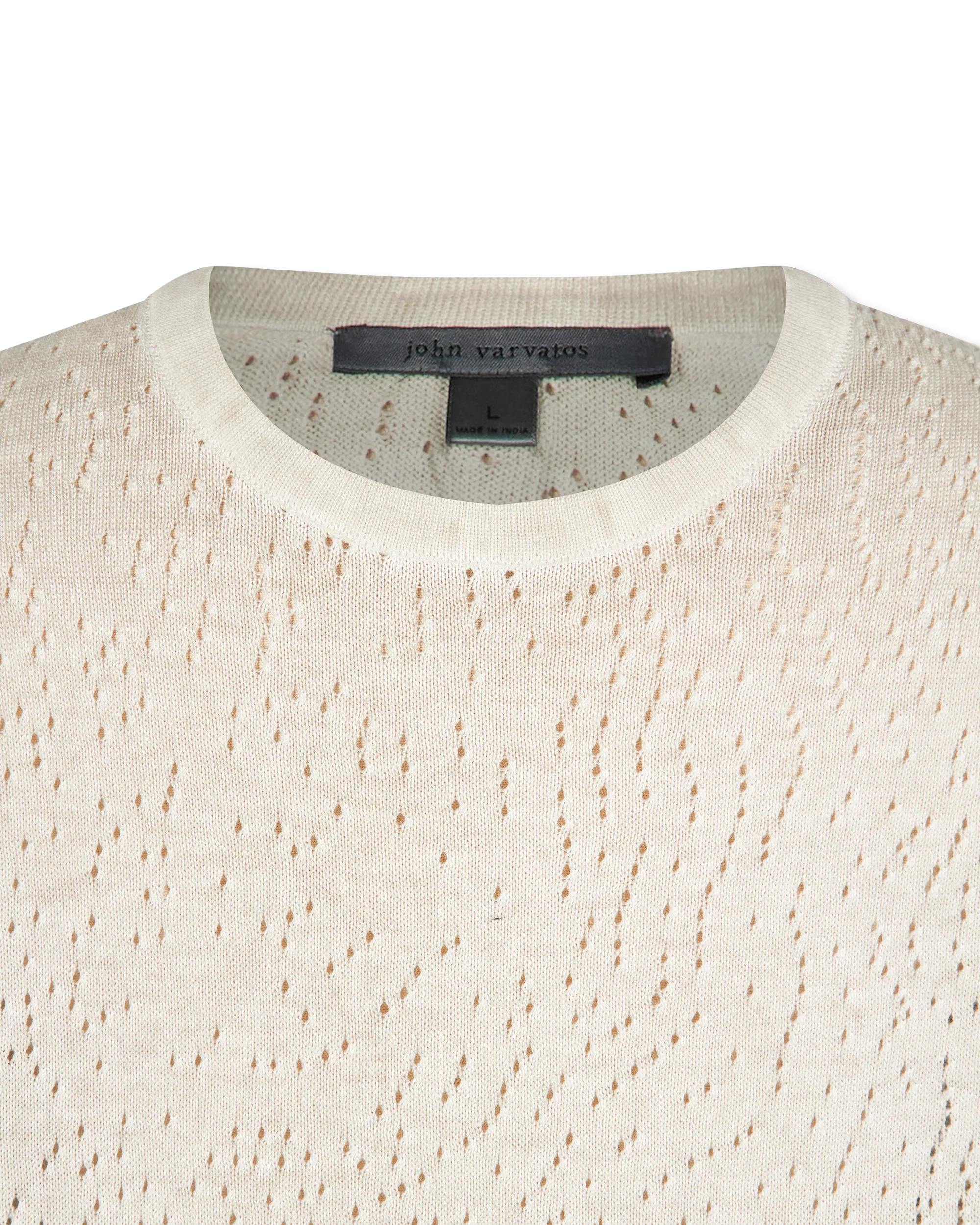 Camden Mesh Stitch Sweater