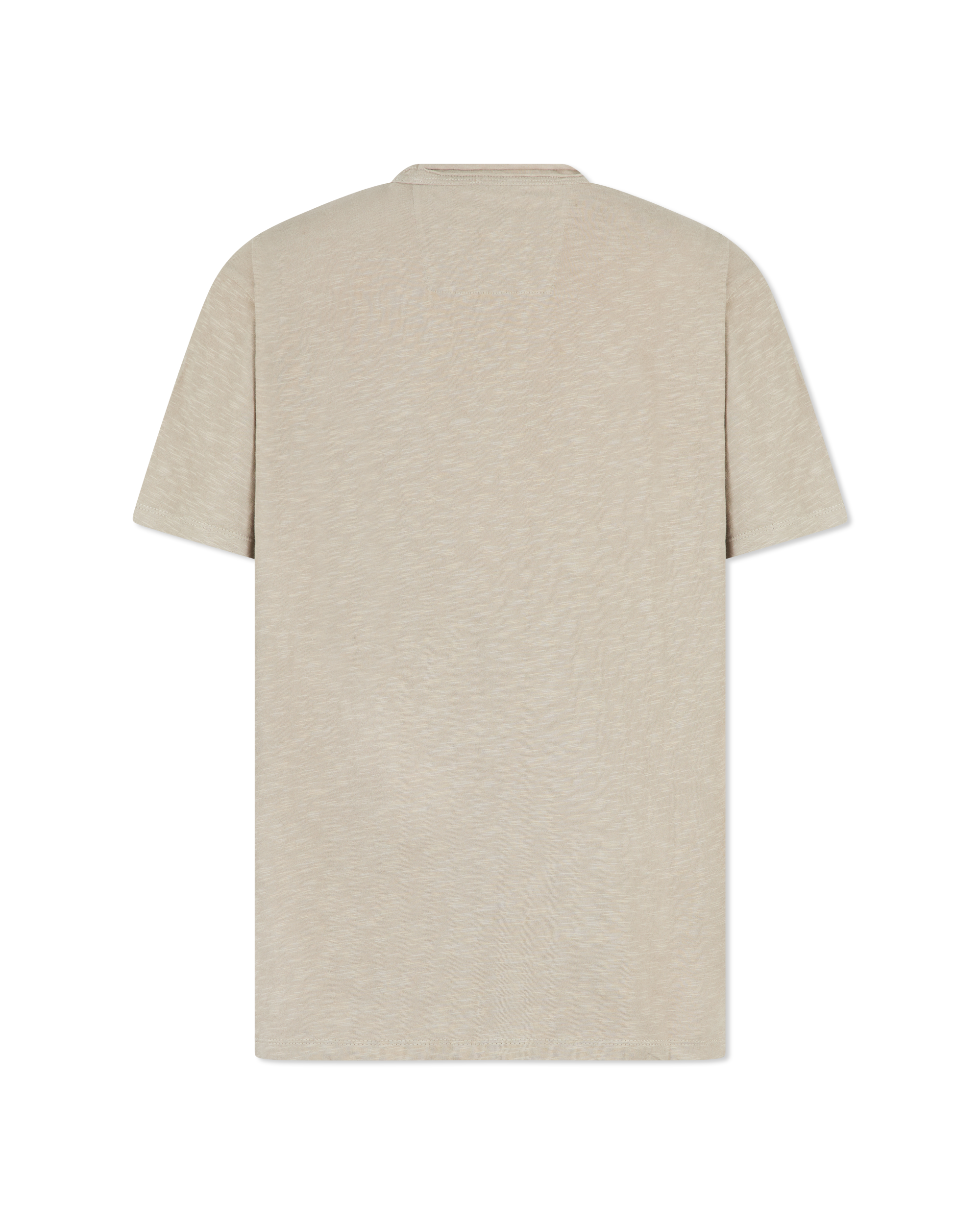 Miles Raw Edge Slub V-Neck T-Shirt