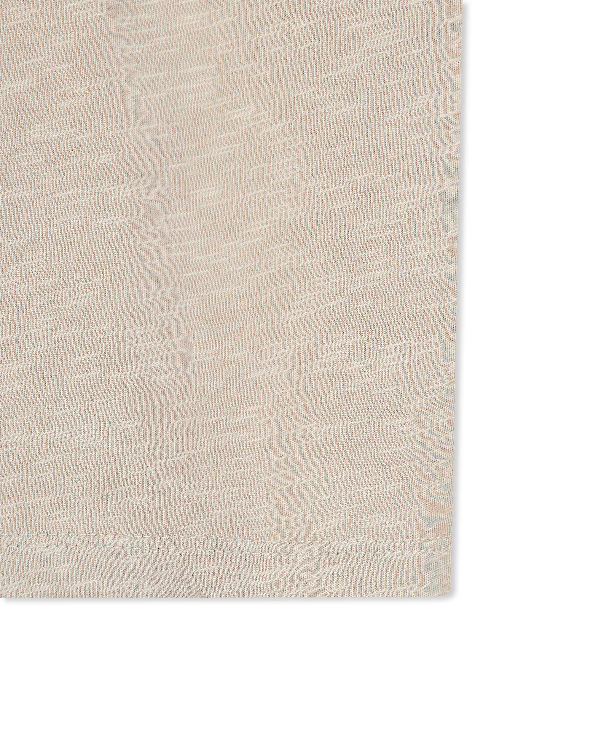 Miles Raw Edge Slub V-Neck T-Shirt