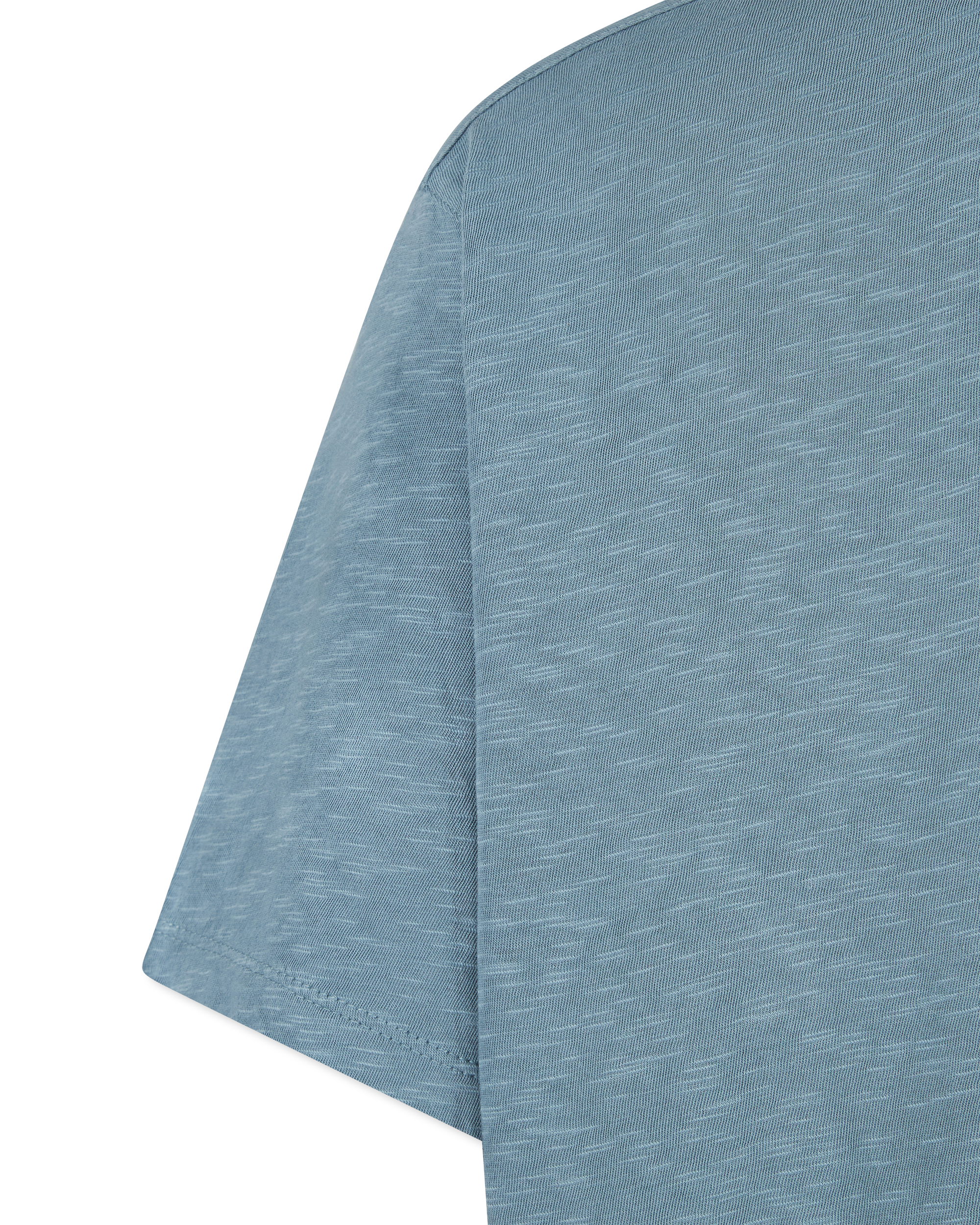Miles Raw Edge Slub V-Neck T-Shirt