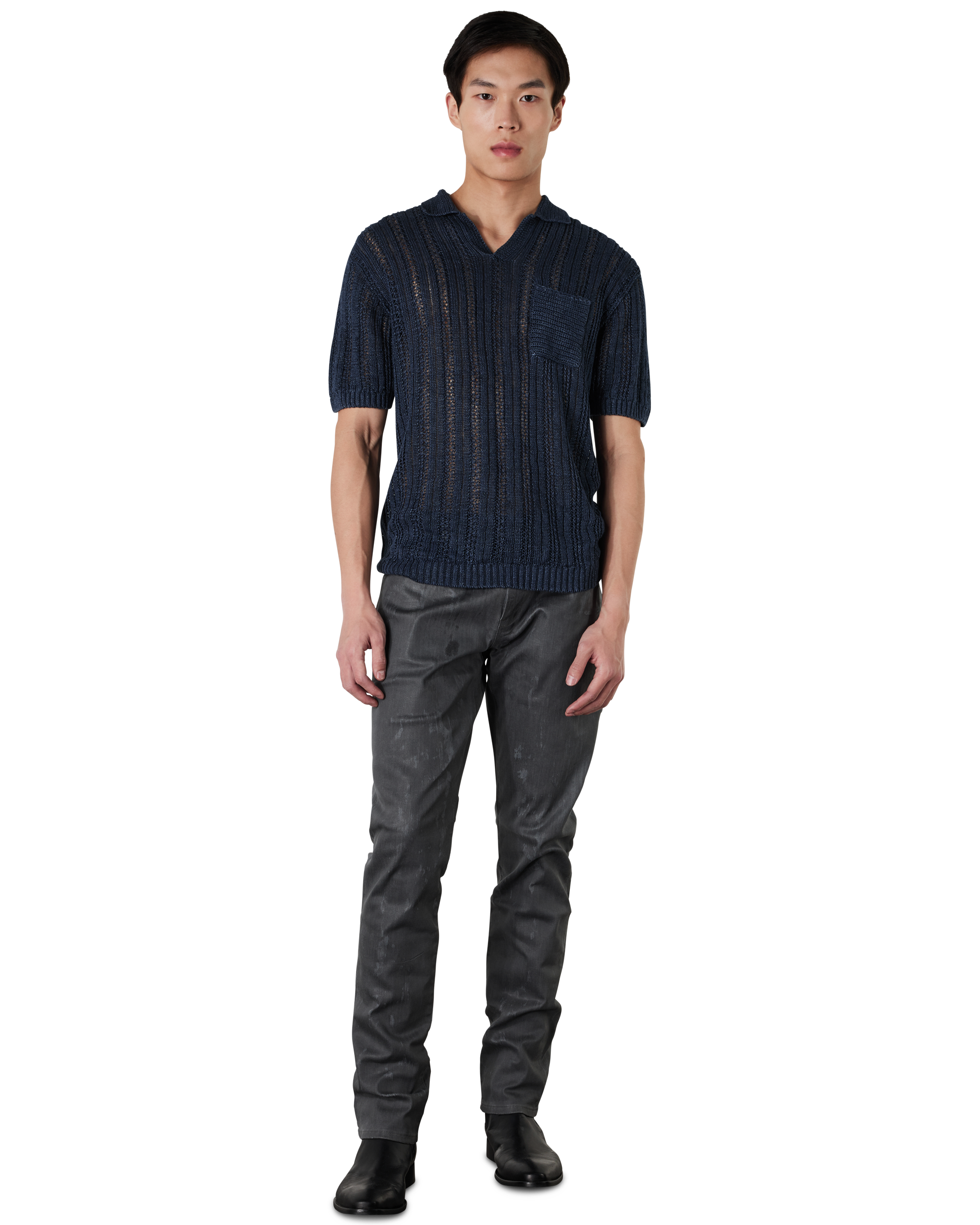 Odin Linen Polo Shirt