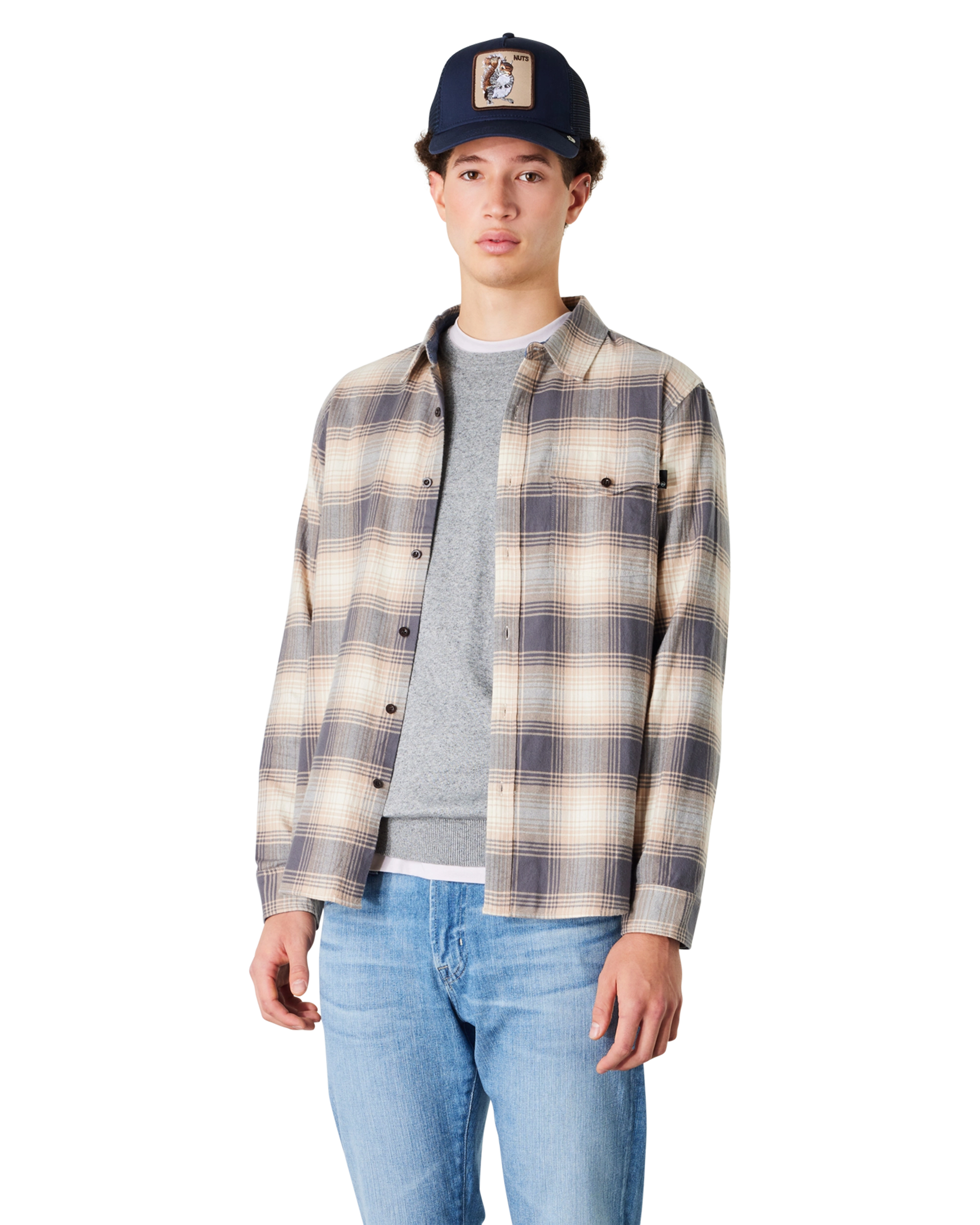 AG Plaid Flannel Shirt Wesley