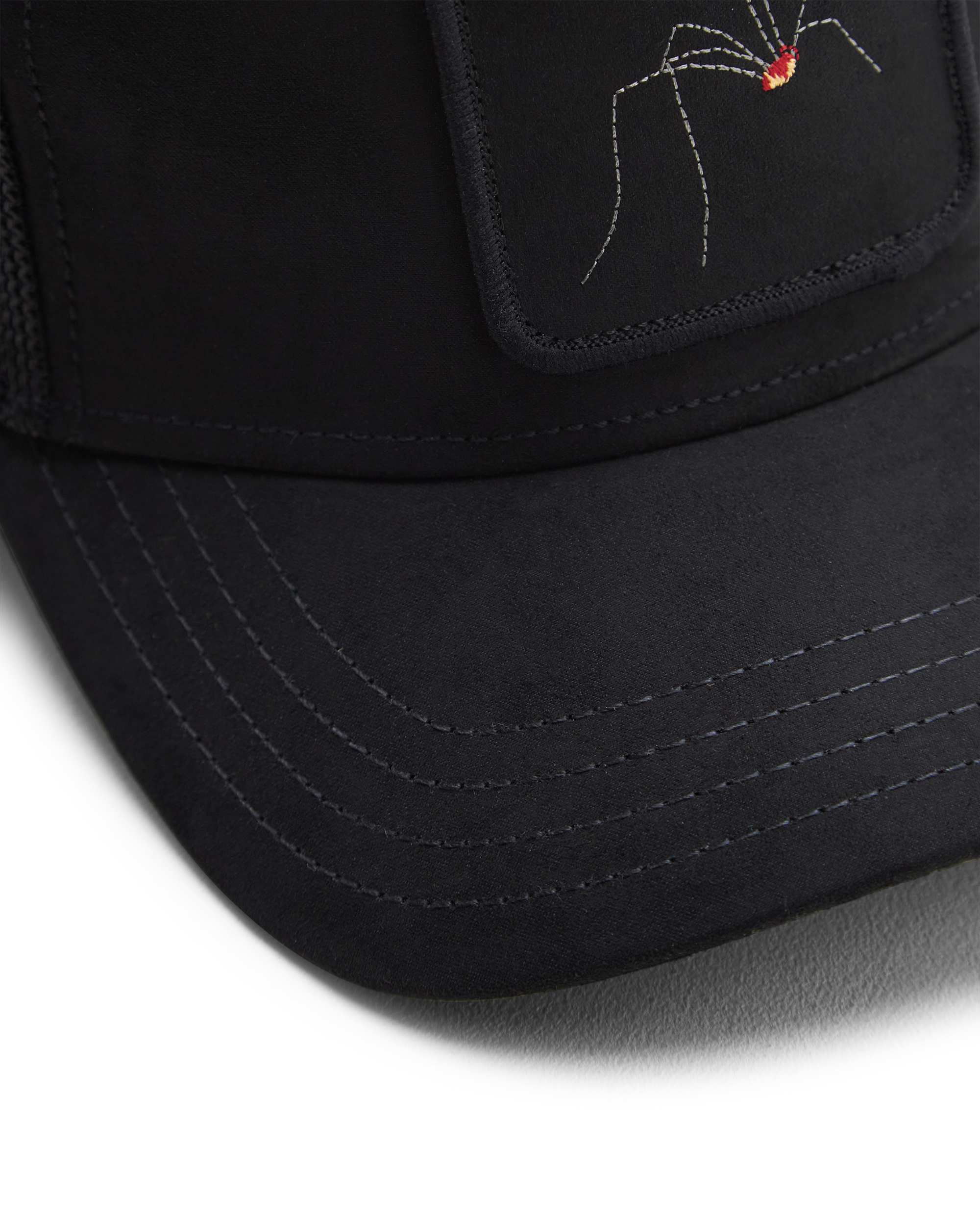 The Suede Spider Trucker Cap