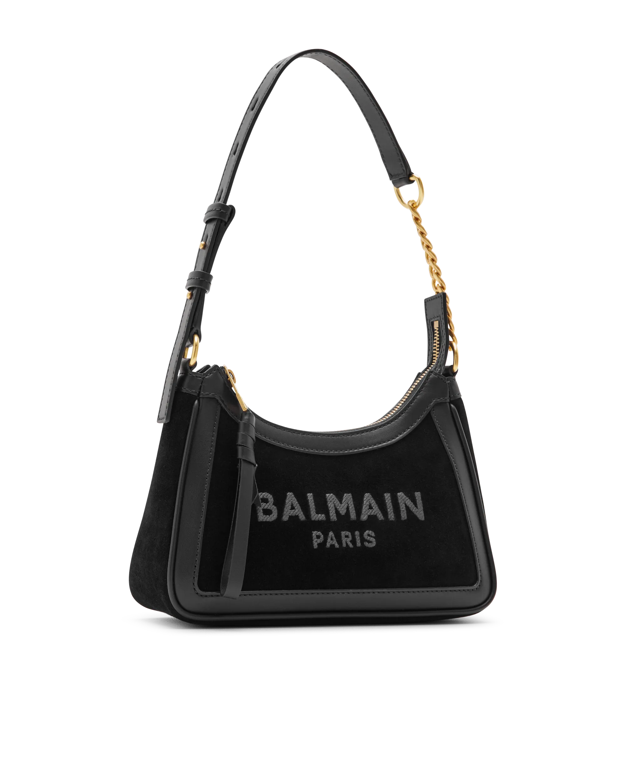B-Army Suede Shoulder Bag