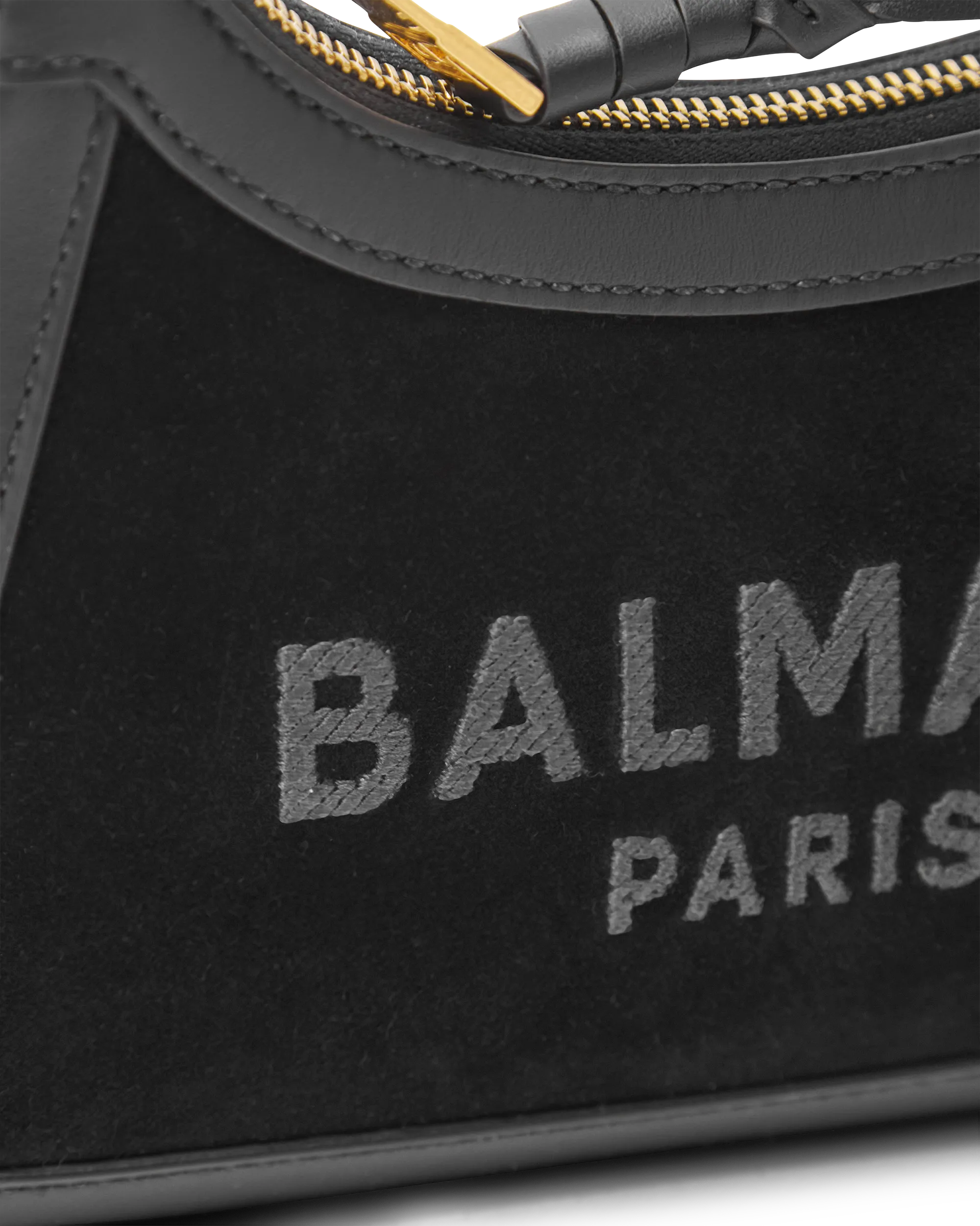B-Army Suede Shoulder Bag
